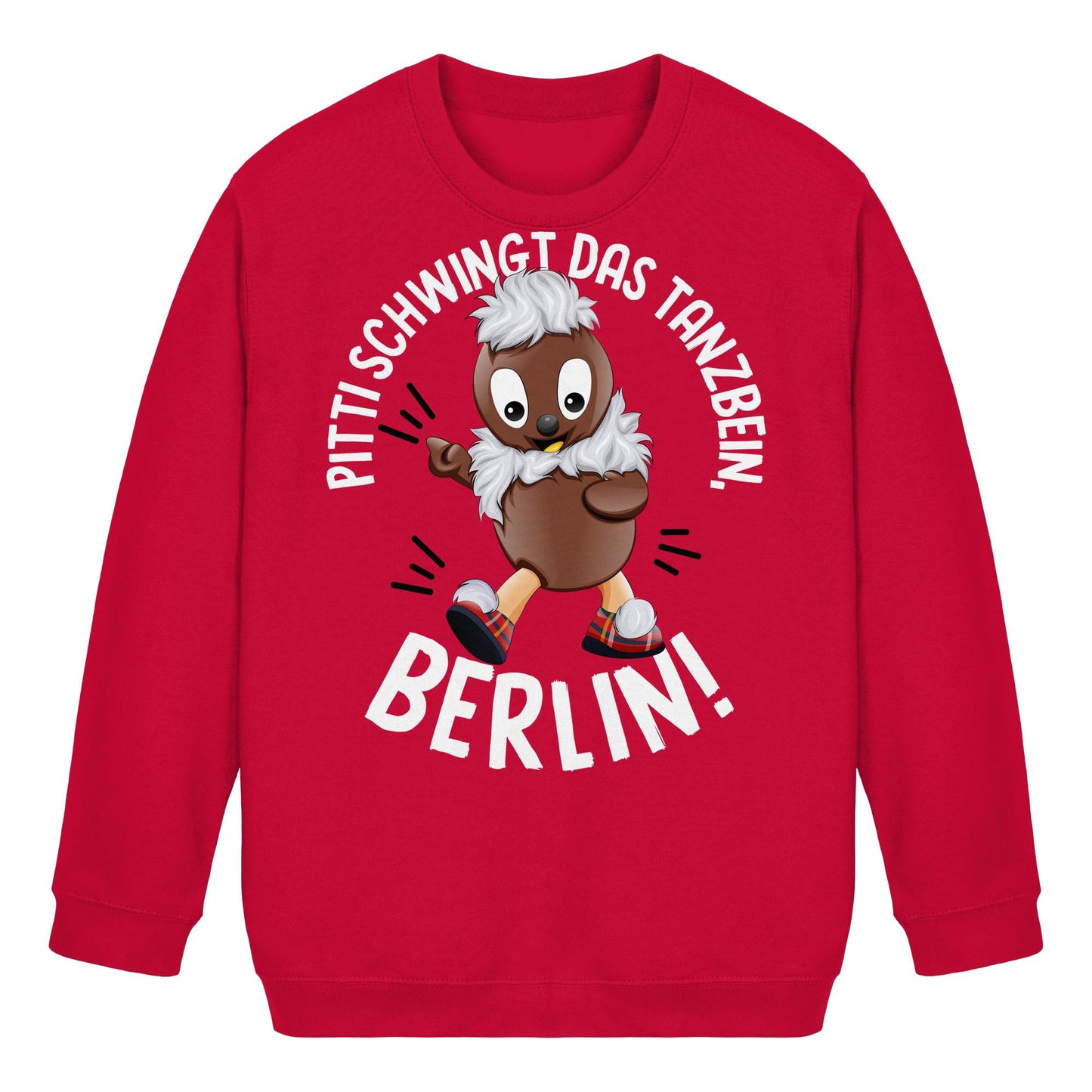 Pitti Stadt Nicki (Kids Pullover) • PITTI SCHWINGT DAS TANZBEIN, BERLIN!