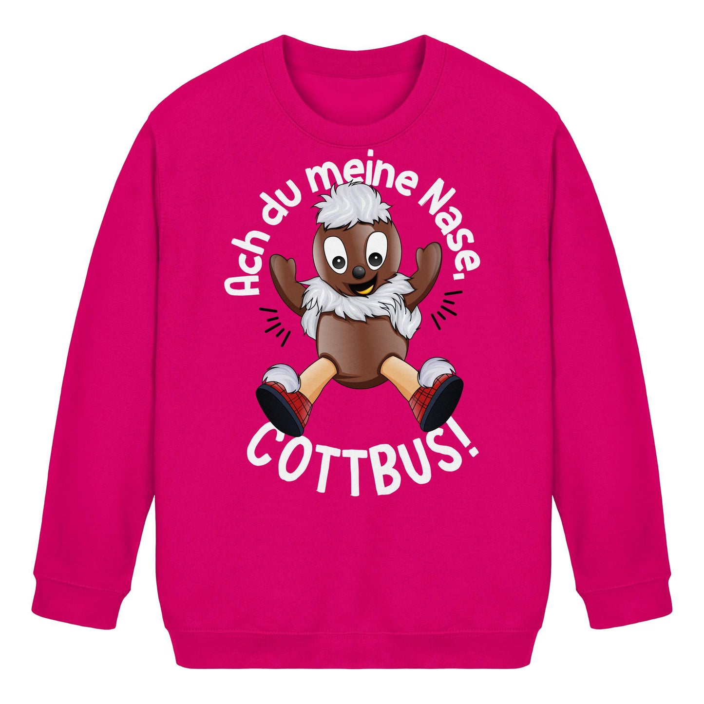 Pitti Stadt Nicki (Kids Pullover) • ACH DU MEINE NASE COTTBUS!