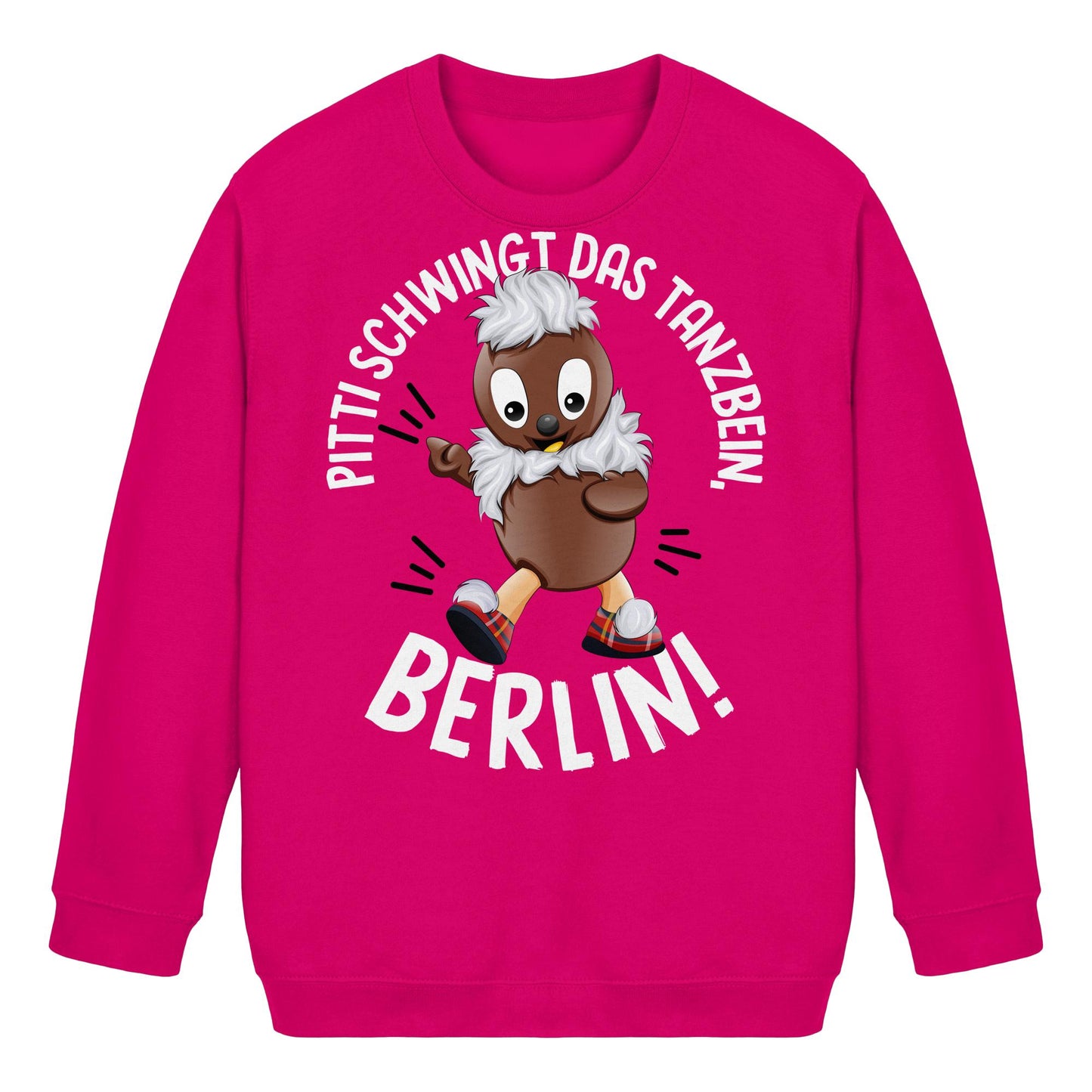 Pitti Stadt Nicki (Kids Pullover) • PITTI SCHWINGT DAS TANZBEIN, BERLIN!