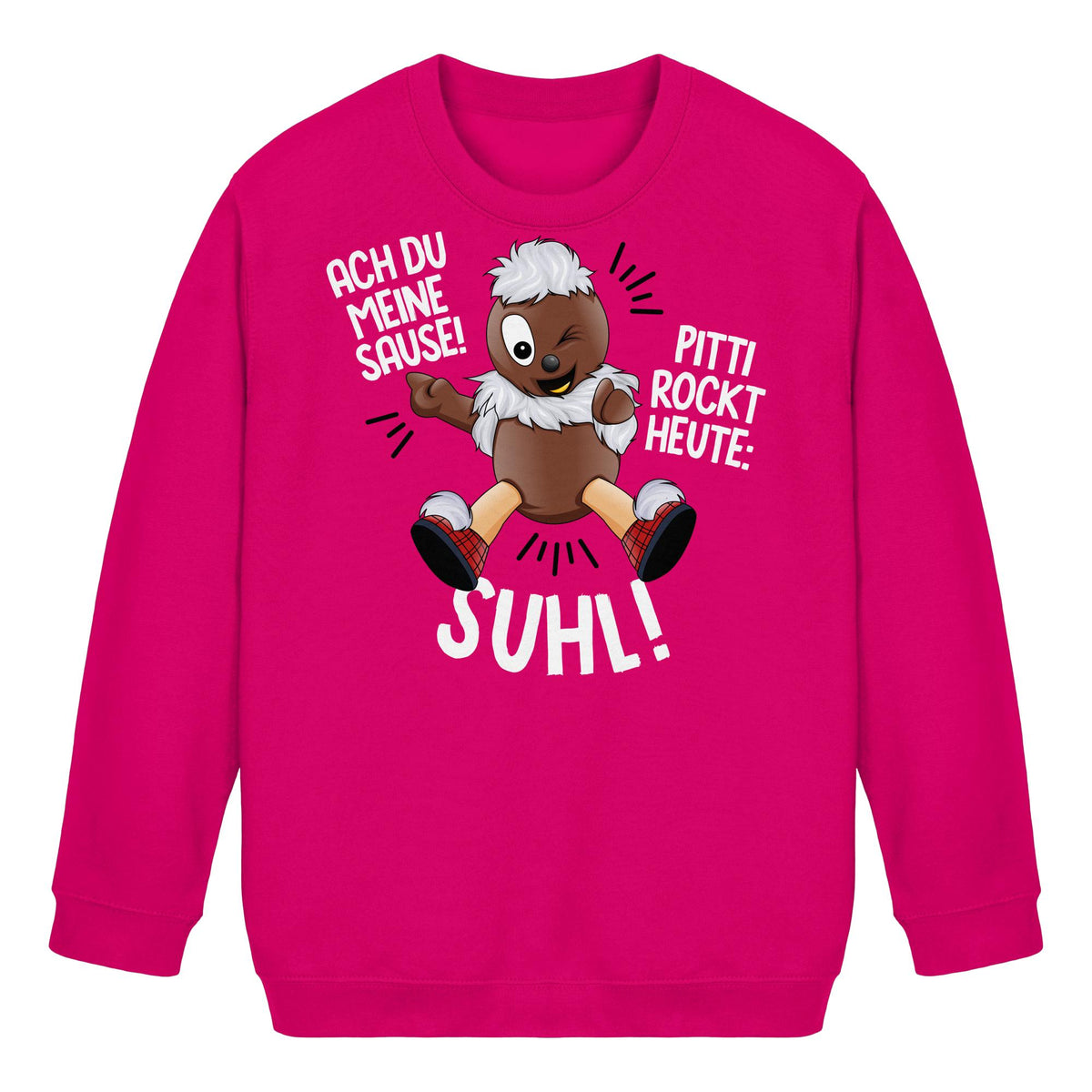 Pitti Stadt Nicki (Kids Pullover) • PITTI ROCKT HEUTE SUHL!