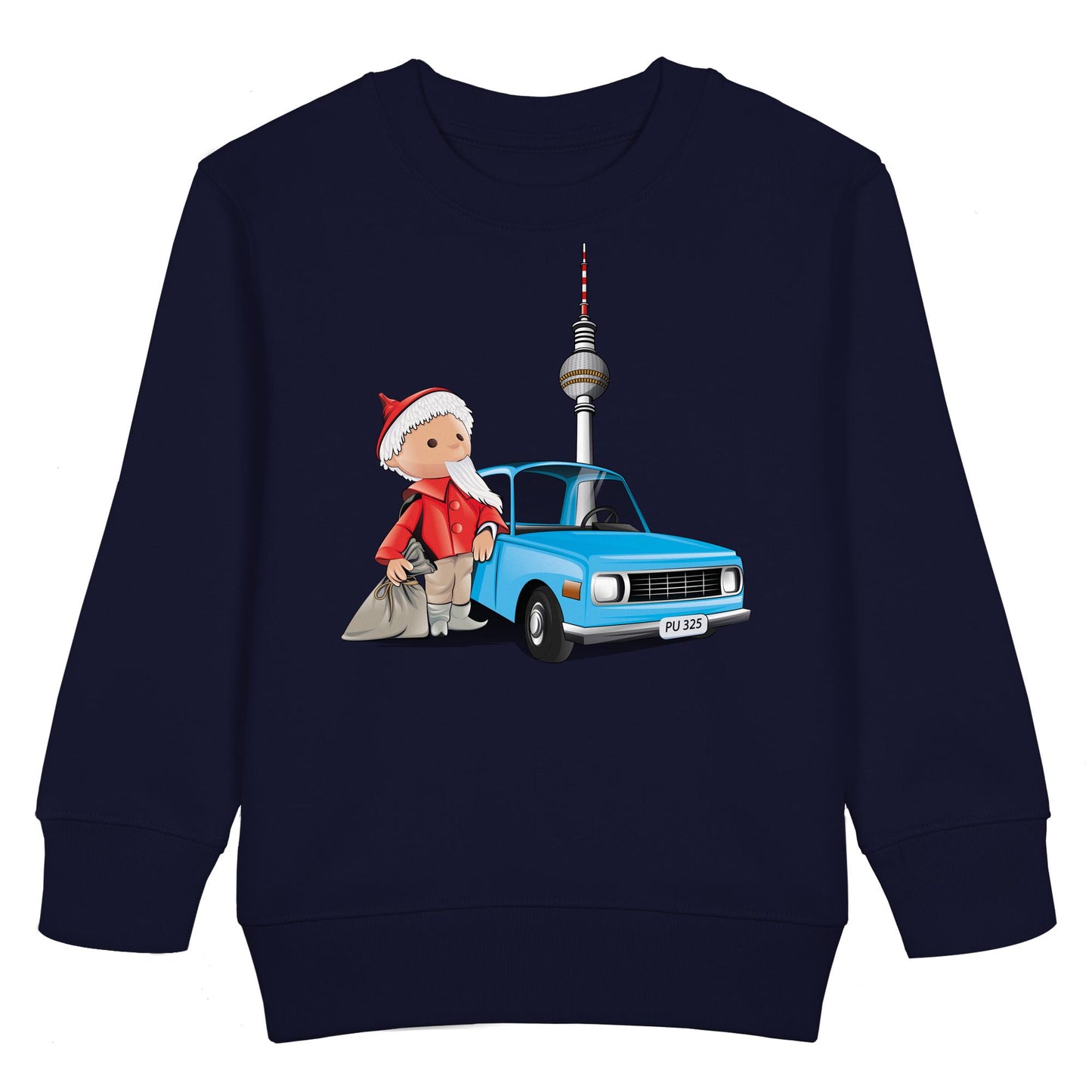 KIDS PULLOVER • UNSER SANDMÄNNCHEN - MIT WARTBURG IN BERLIN (PU-325)