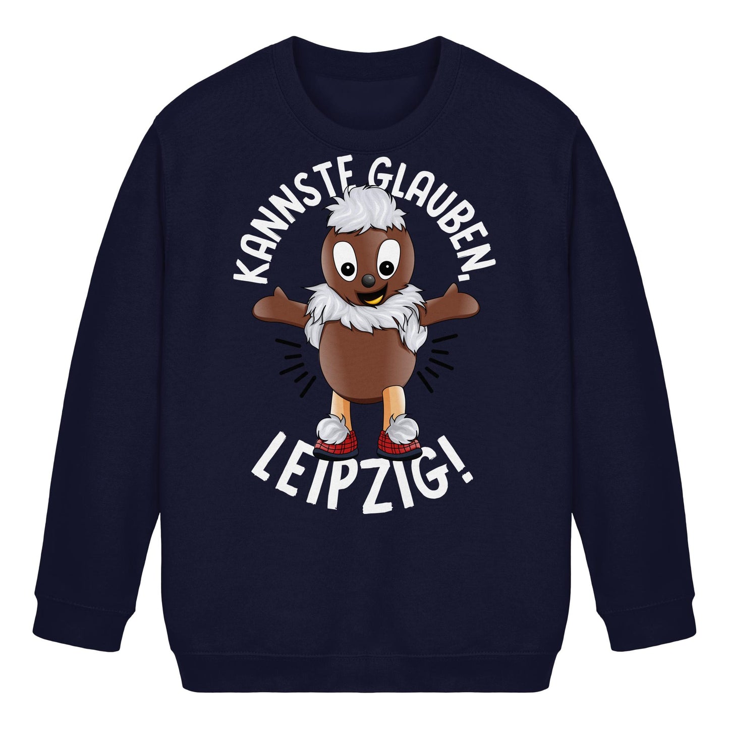 Pitti Stadt Nicki (Kids Pullover) • KANNSTE GLAUBEN, LEIPZIG!