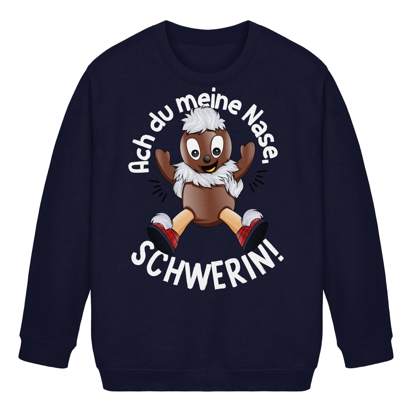 Pitti Stadt Nicki (Kids Pullover) • ACH DU MEINE NASE SCHWERIN!