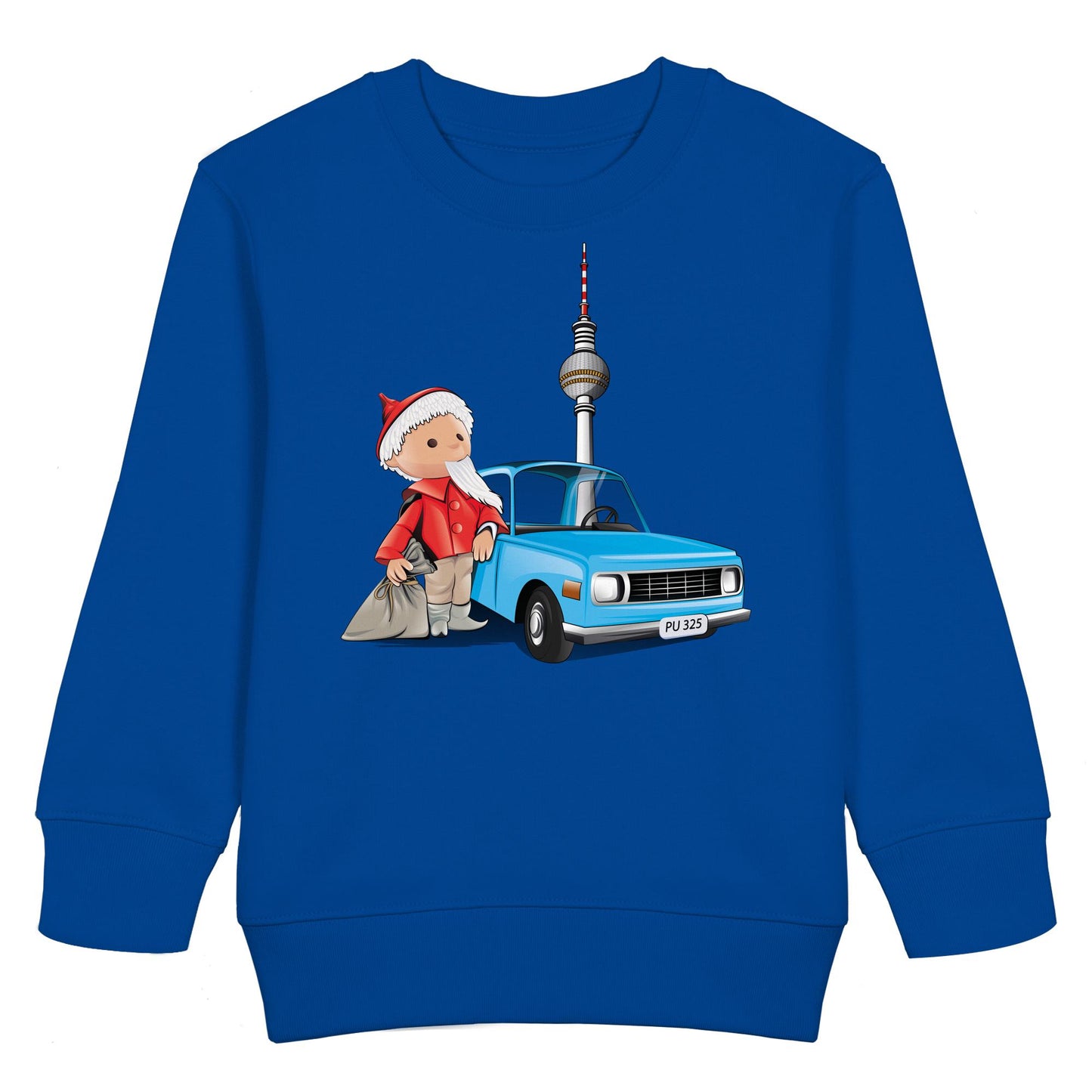 KIDS PULLOVER • UNSER SANDMÄNNCHEN - MIT WARTBURG IN BERLIN (PU-325)