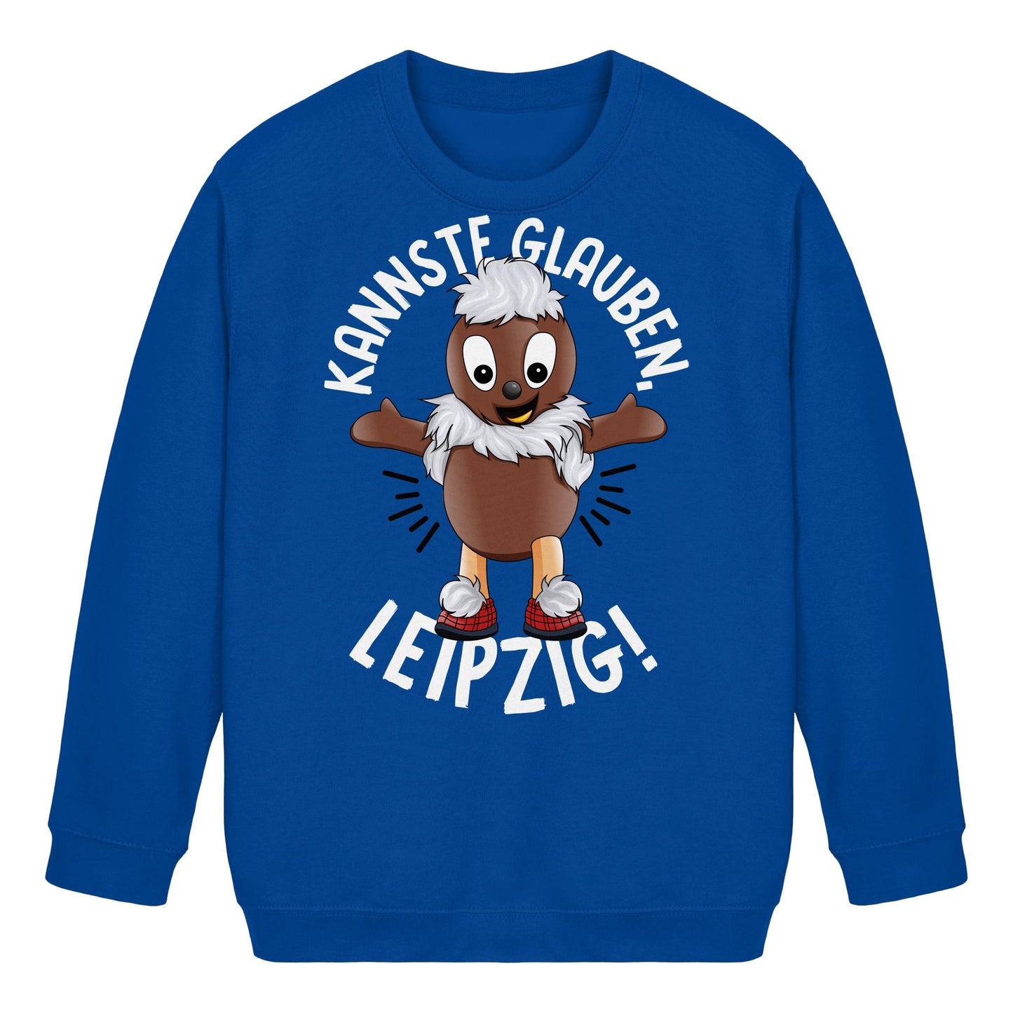 Pitti Stadt Nicki (Kids Pullover) • KANNSTE GLAUBEN, LEIPZIG!
