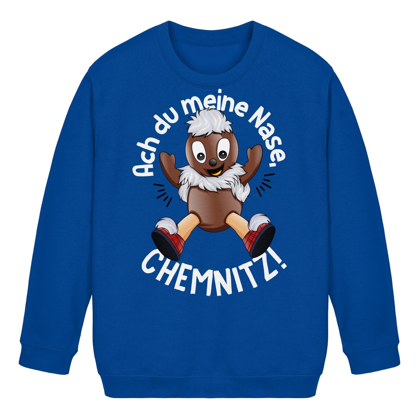 Pitti Stadt Nicki (Kids Pullover) • ACH DU MEINE NASE CHEMNITZ!