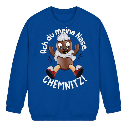 Pitti Stadt Nicki (Kids Pullover) • ACH DU MEINE NASE CHEMNITZ!