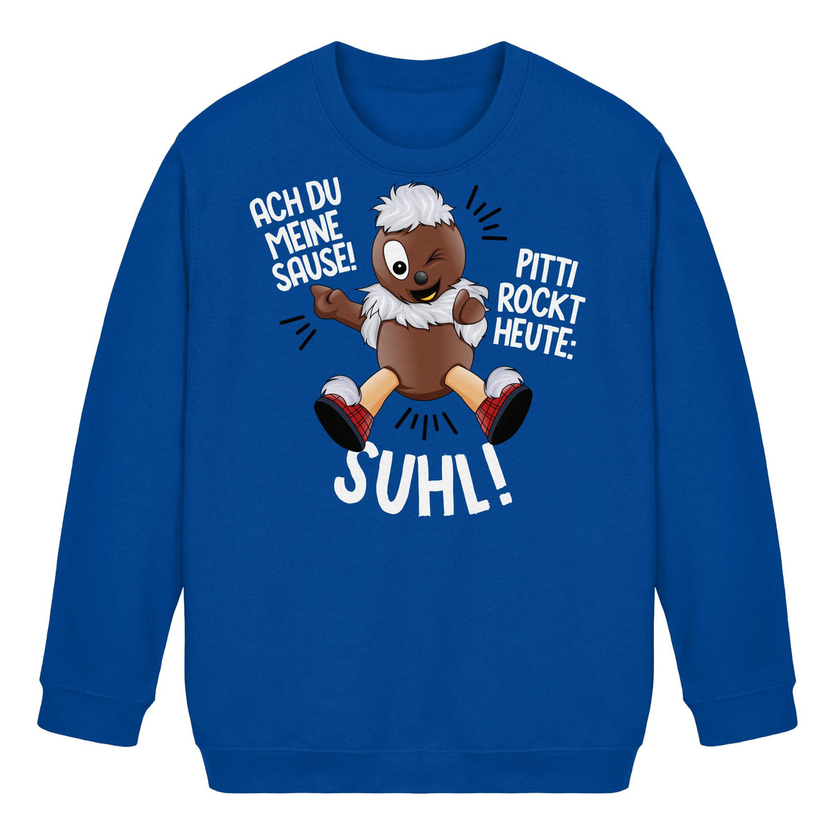 Pitti Stadt Nicki (Kids Pullover) • PITTI ROCKT HEUTE SUHL!