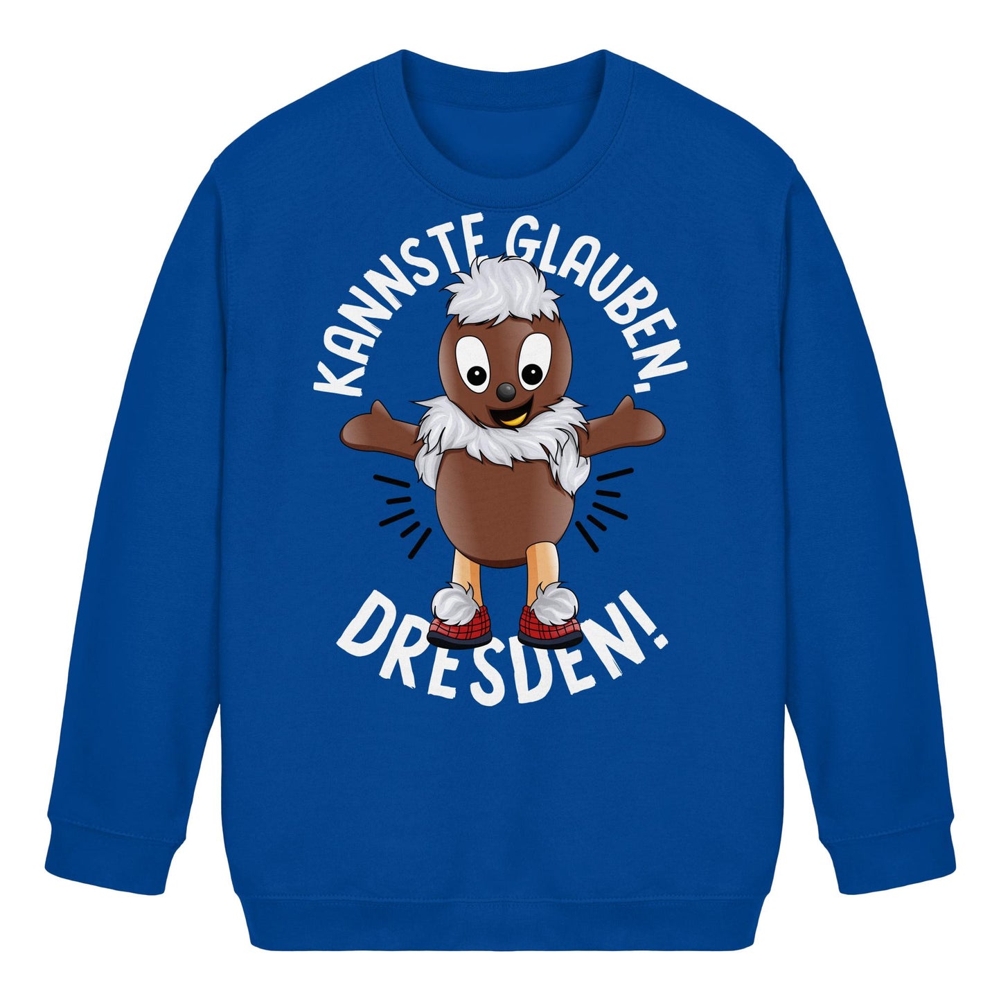 Pitti Stadt Nicki (Kids Pullover) • KANNSTE GLAUBEN, DRESDEN!