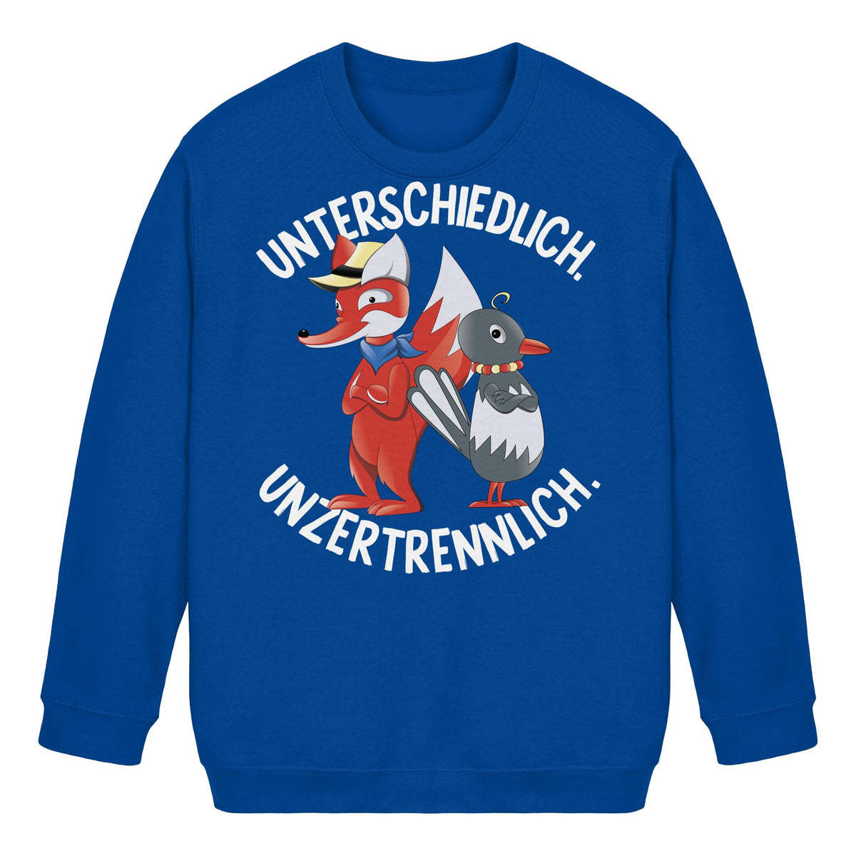 KIDS PULLOVER • UNSER SANDMÄNNCHEN - HERR FUCHS & FRAU ELSTER, UNZERTRENNLICH