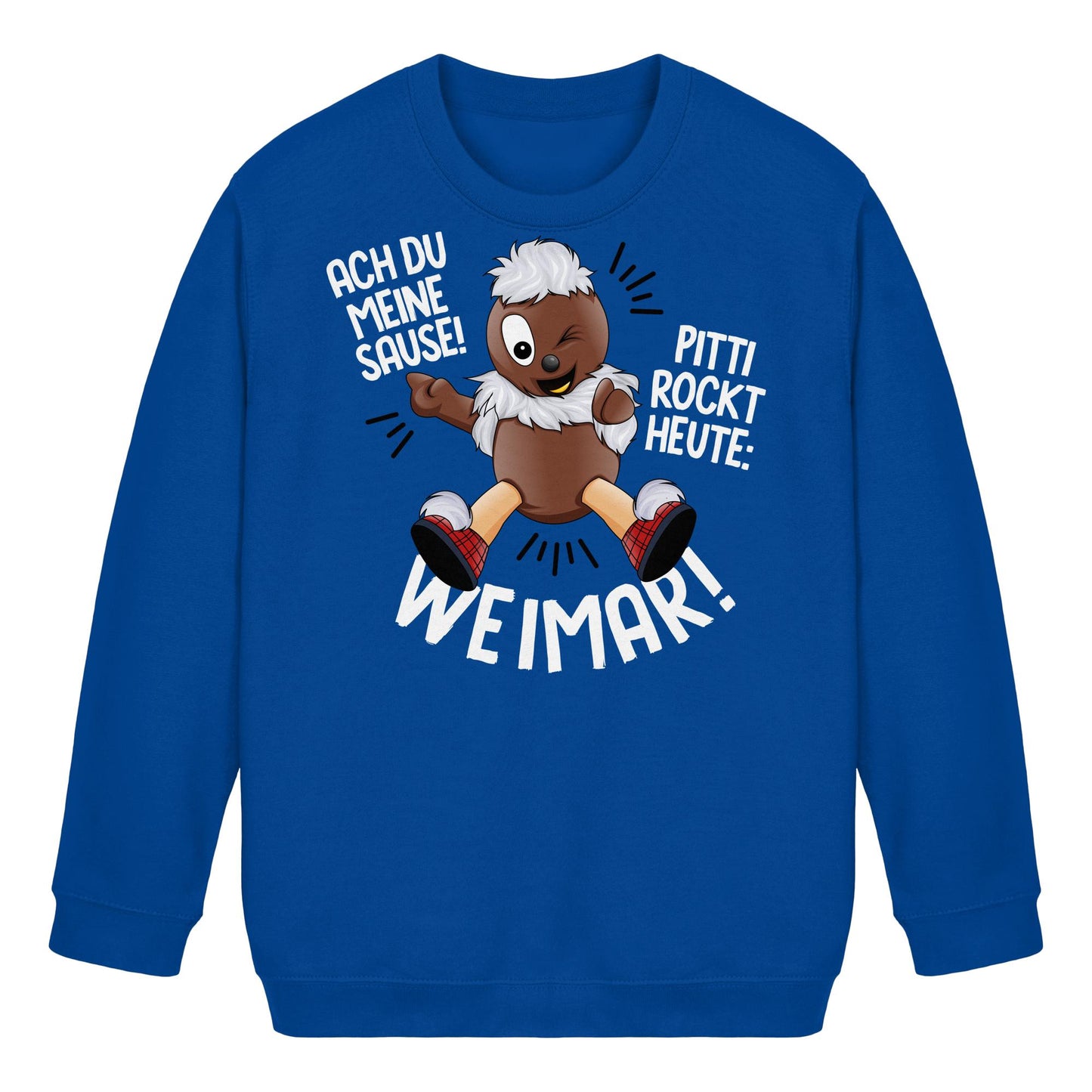 Pitti Stadt Nicki (Kids Pullover) • PITTI ROCKT HEUTE WEIMAR!