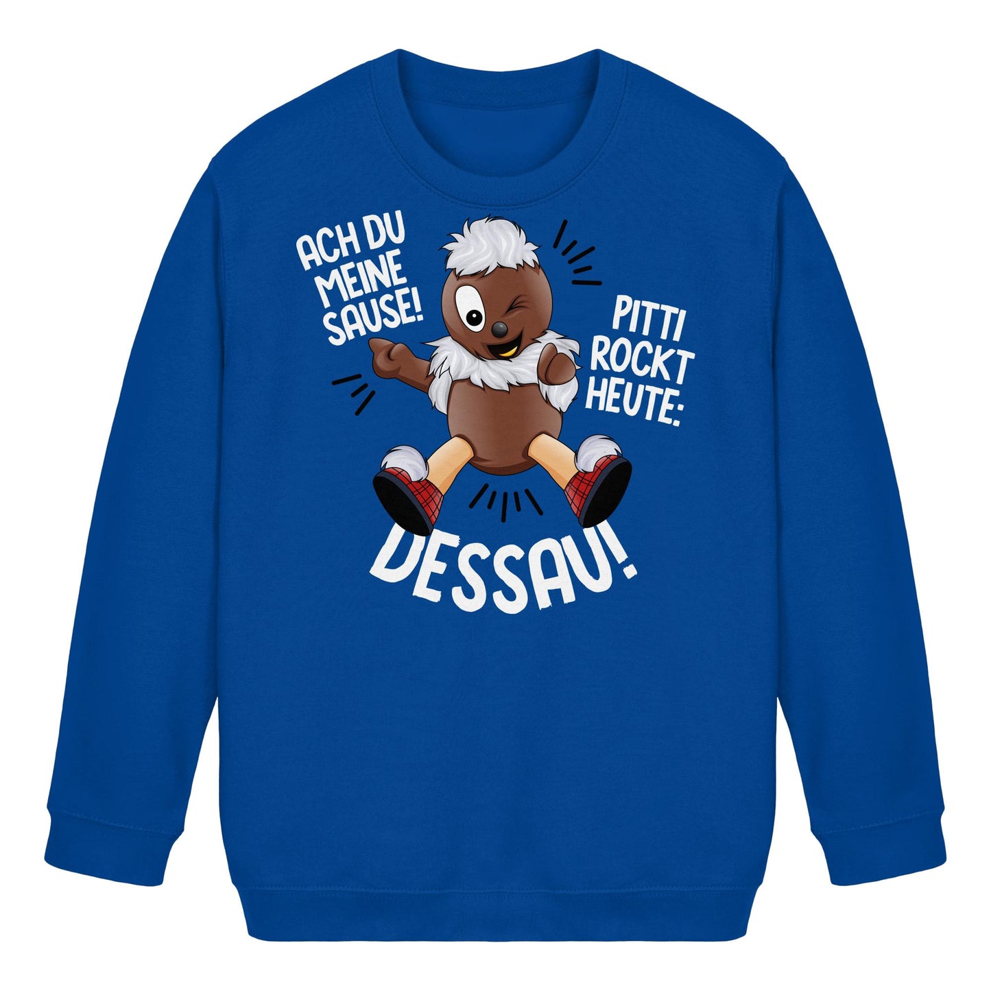 Pitti Stadt Nicki (Kids Pullover) • PITTI ROCKT HEUTE DESSAU!