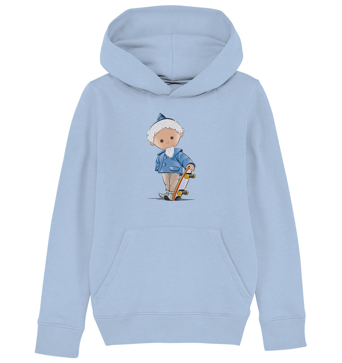 KINDER ORGANIC KAPUZENHOODIE • UNSER SANDMÄNNCHEN - ROLLBRETT-SKATER