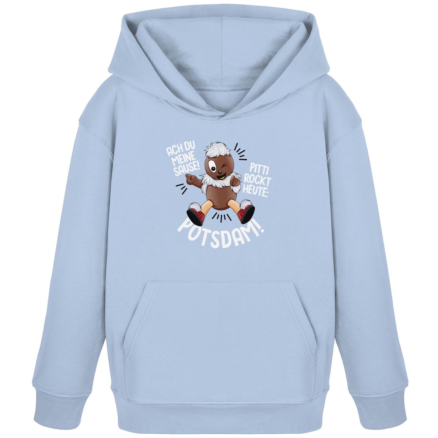 Pitti Stadt Nicki (Kinder Kapuze / Hoodie) • PITTI ROCKT HEUTE POTSDAM!