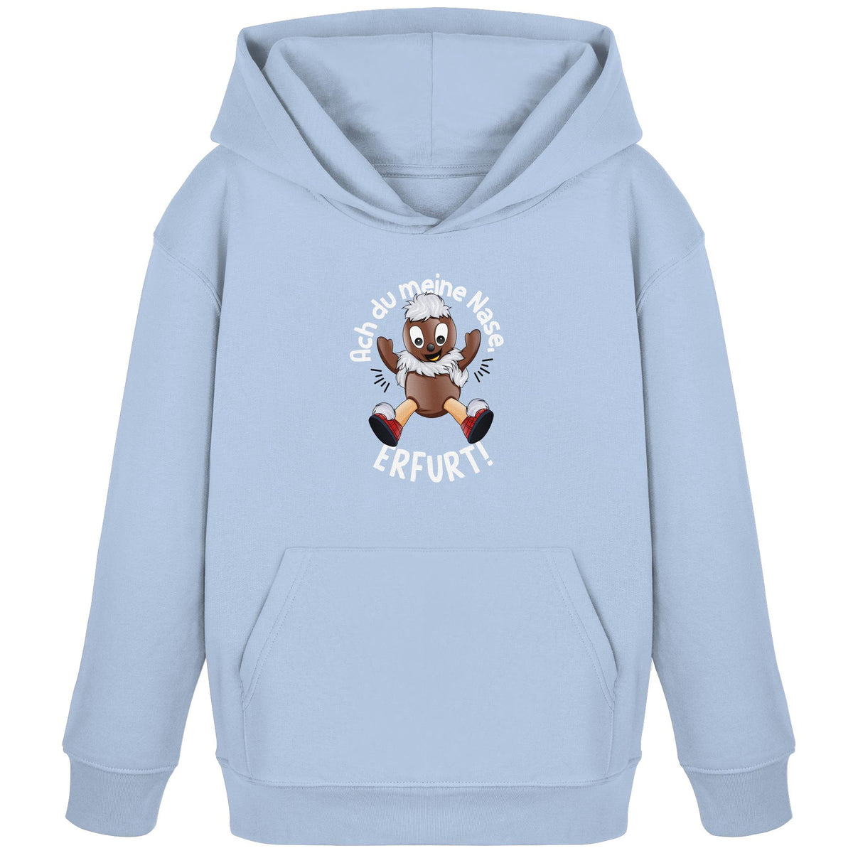 Pitti Stadt Nicki (Kinder Kapuze / Hoodie) • ACH DU MEINE NASE ERFURT!