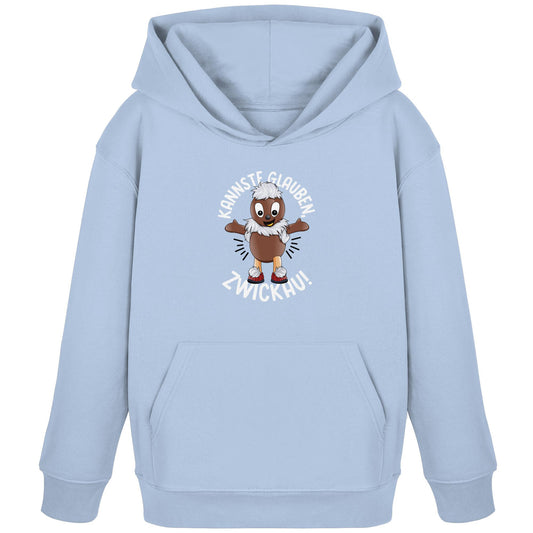 Pitti Stadt Nicki (Kinder Kapuze / Hoodie) • KANNSTE GLAUBEN, ZWICKAU!