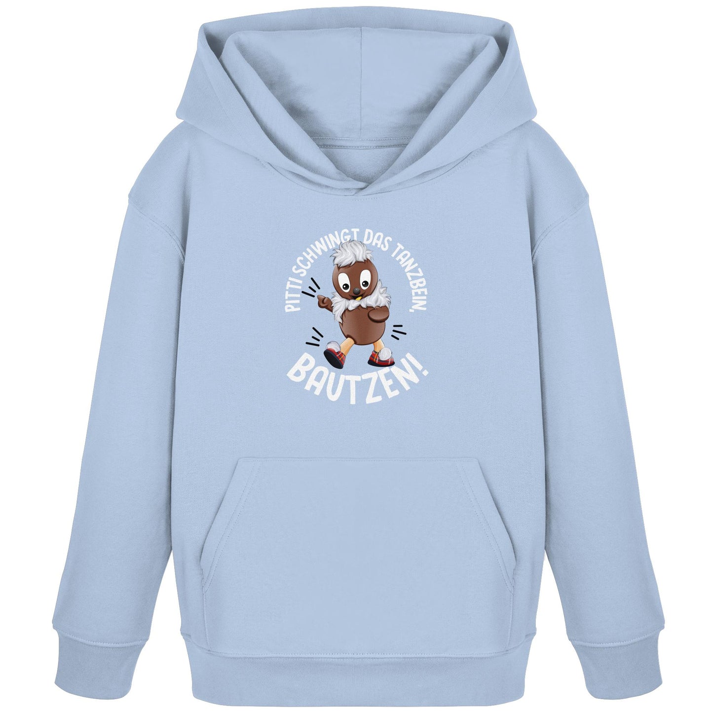 Pitti Stadt Nicki (Kinder Kapuze / Hoodie) • PITTI SCHWINGT DAS TANZBEIN, BAUTZEN!