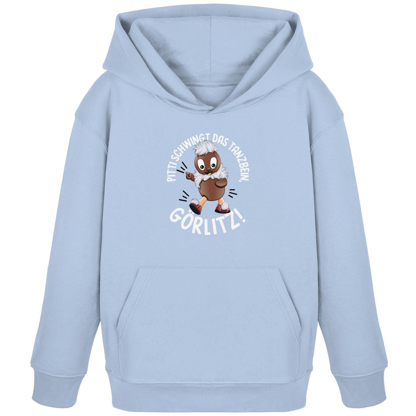 Pitti Stadt Nicki (Kinder Kapuze / Hoodie) • PITTI SCHWINGT DAS TANZBEIN, GÖRLITZ!