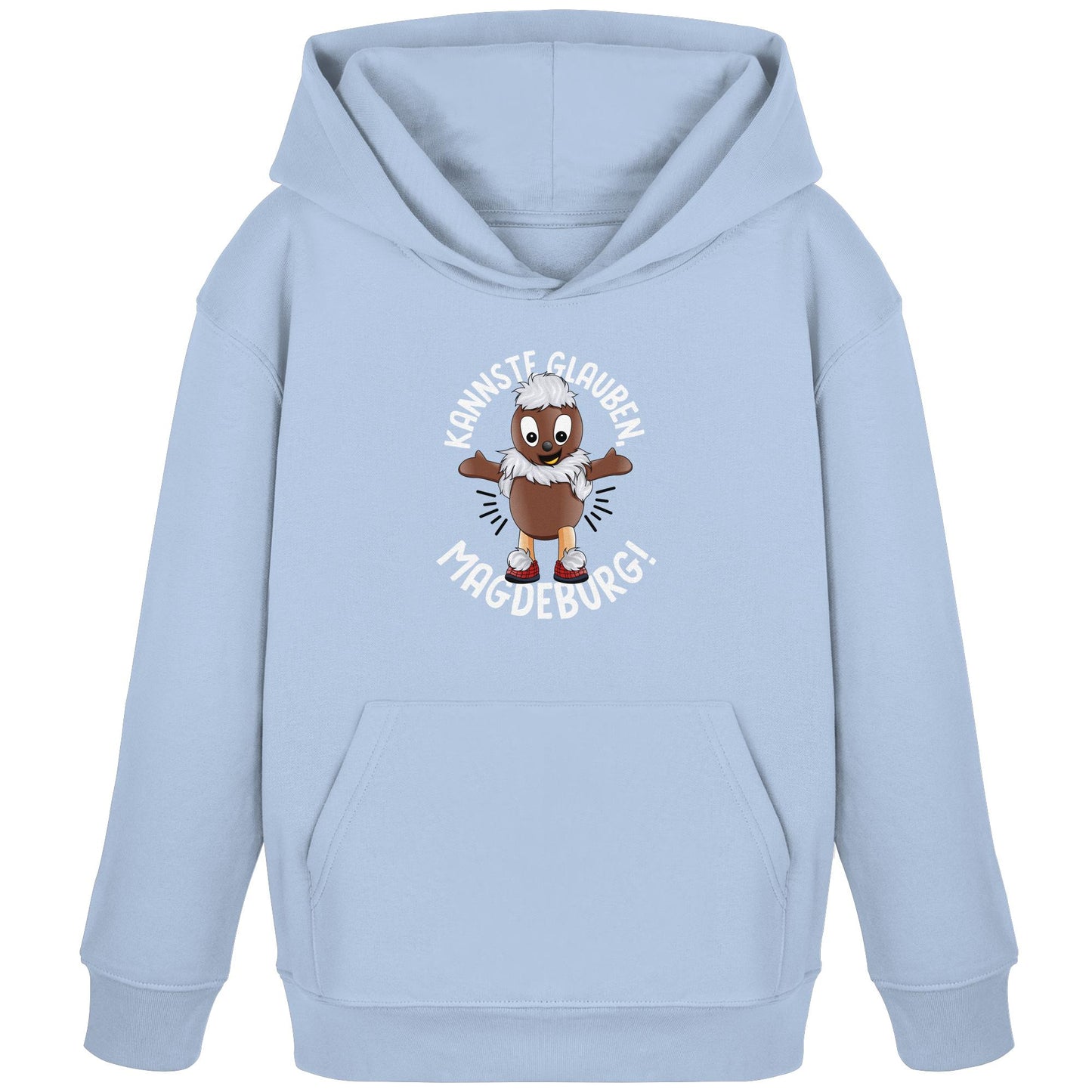 Pitti Stadt Nicki (Kinder Kapuze / Hoodie) • KANNSTE GLAUBEN, MAGDEBURG!
