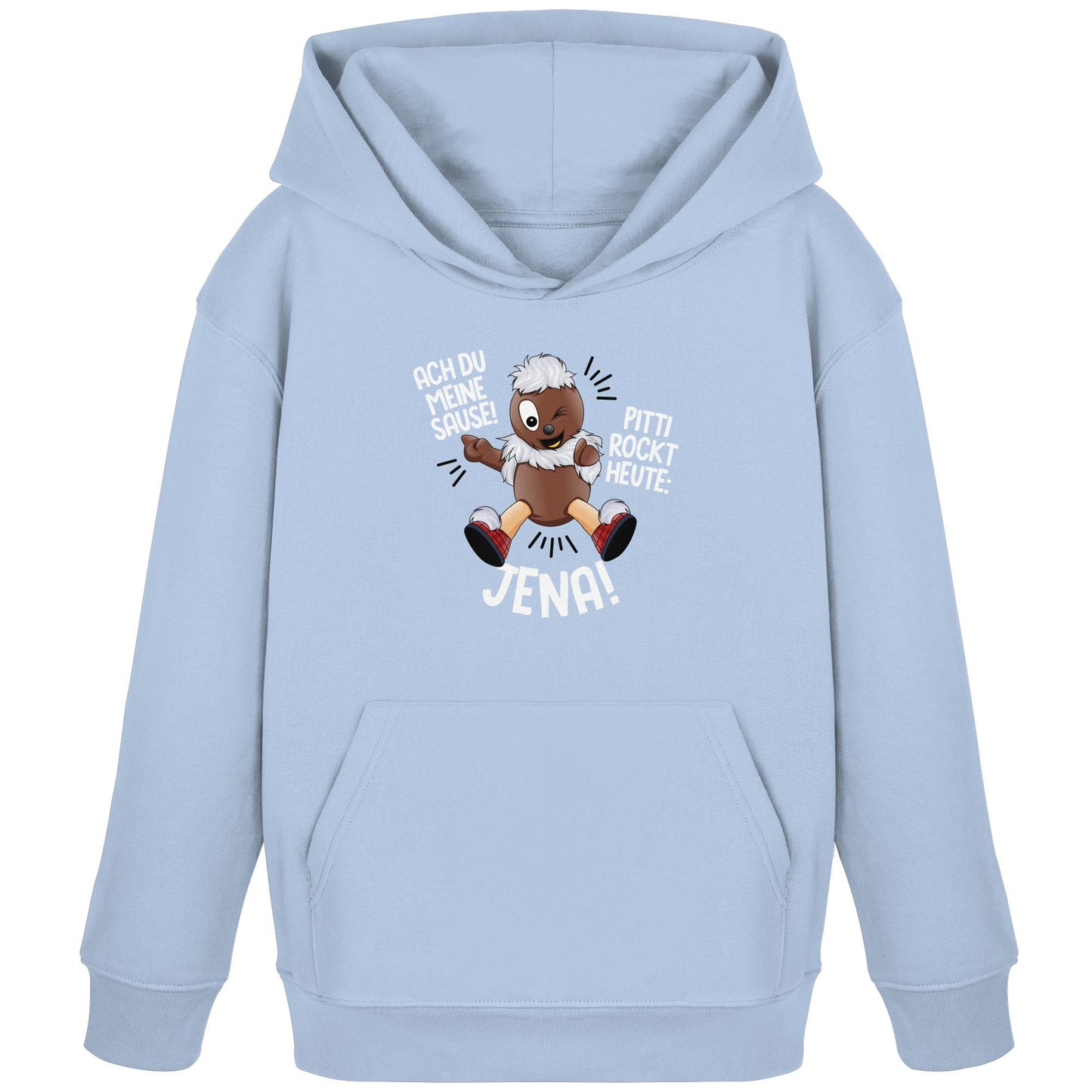 Pitti Stadt Nicki (Kinder Kapuze / Hoodie) • PITTI ROCKT HEUTE JENA!