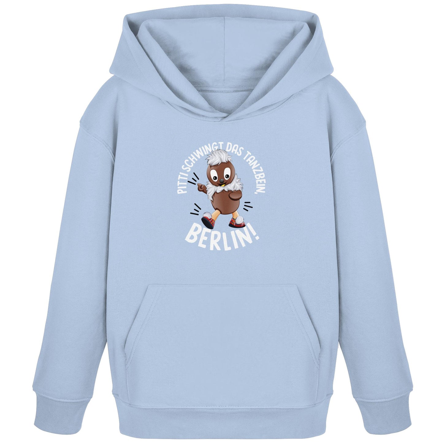 Pitti Stadt Nicki (Kinder Kapuze / Hoodie) • PITTI SCHWINGT DAS TANZBEIN, BERLIN!