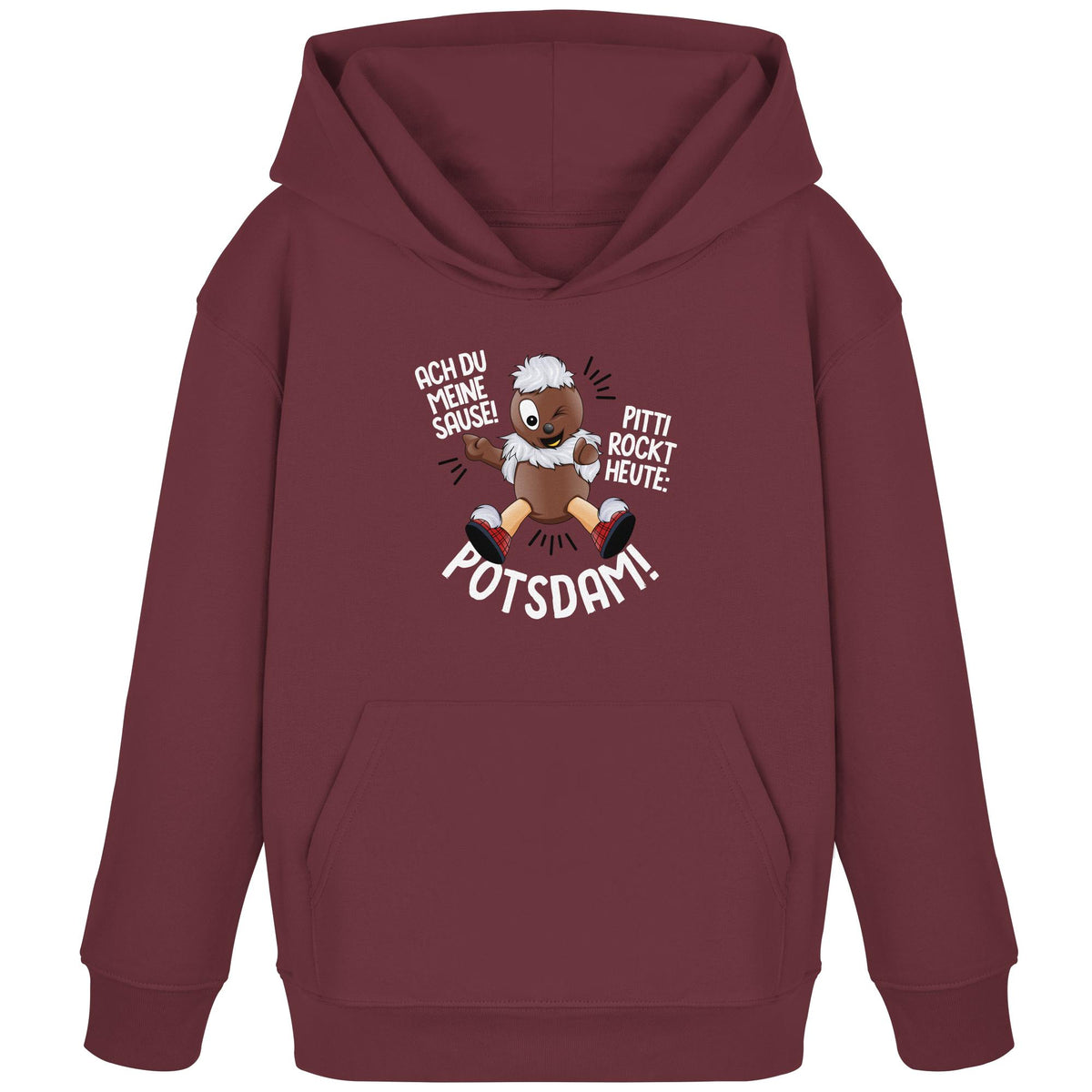 Pitti Stadt Nicki (Kinder Kapuze / Hoodie) • PITTI ROCKT HEUTE POTSDAM!
