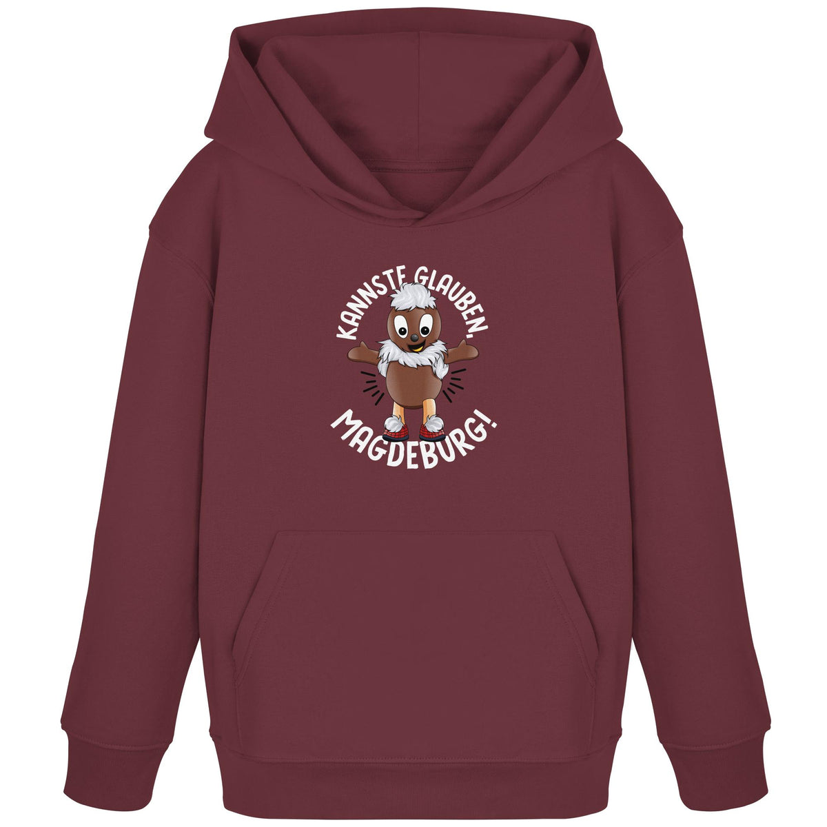Pitti Stadt Nicki (Kinder Kapuze / Hoodie) • KANNSTE GLAUBEN, MAGDEBURG!