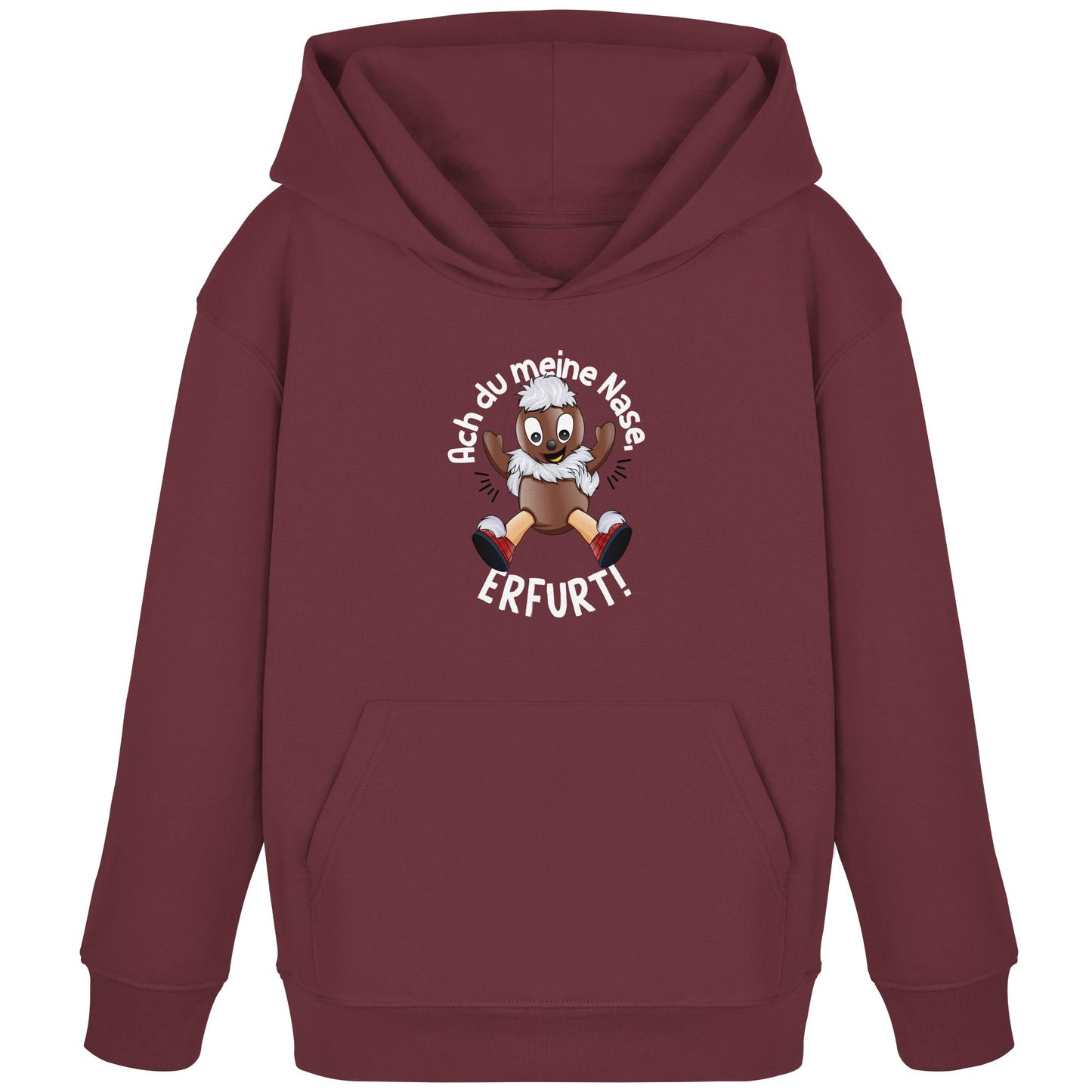 Pitti Stadt Nicki (Kinder Kapuze / Hoodie) • ACH DU MEINE NASE ERFURT!