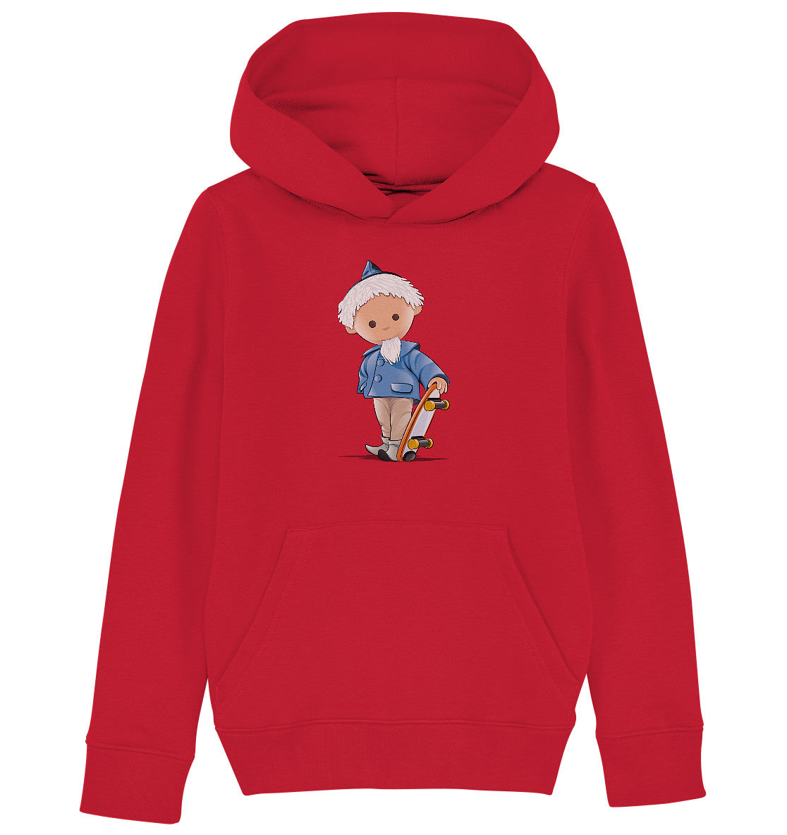 KINDER ORGANIC KAPUZENHOODIE • UNSER SANDMÄNNCHEN - ROLLBRETT-SKATER