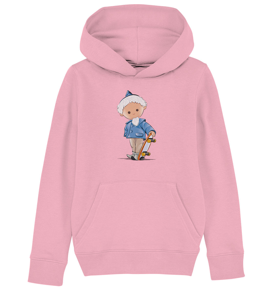 KINDER ORGANIC KAPUZENHOODIE • UNSER SANDMÄNNCHEN - ROLLBRETT-SKATER