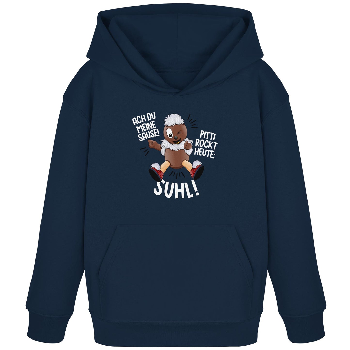Pitti Stadt Nicki (Kinder Kapuze / Hoodie) • PITTI ROCKT HEUTE SUHL!