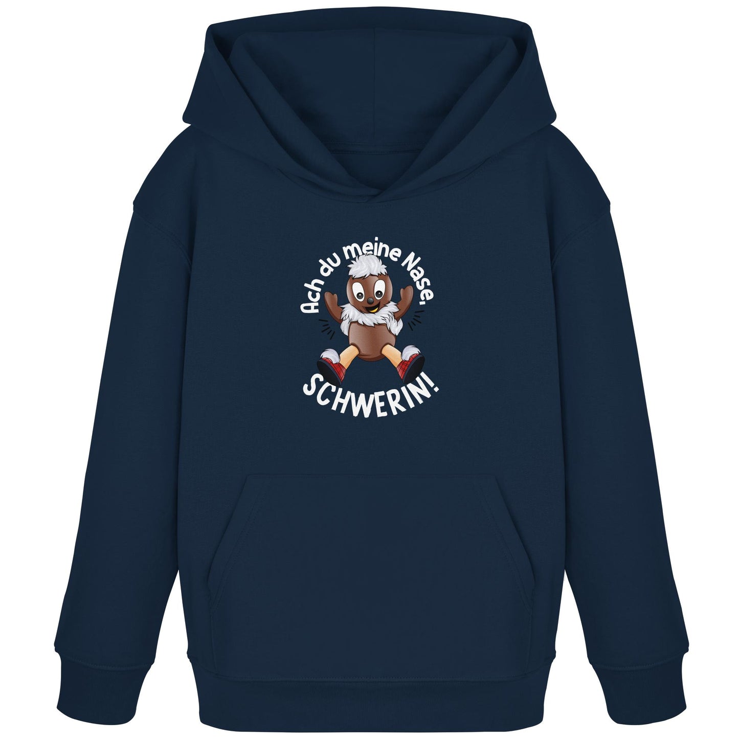 Pitti Stadt Nicki (Kinder Kapuze / Hoodie) • ACH DU MEINE NASE SCHWERIN!