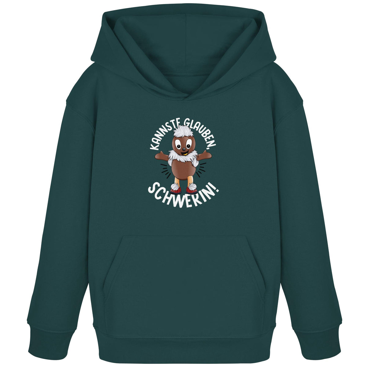 Pitti Stadt Nicki (Kinder Kapuze / Hoodie) • KANNSTE GLAUBEN, SCHWERIN!