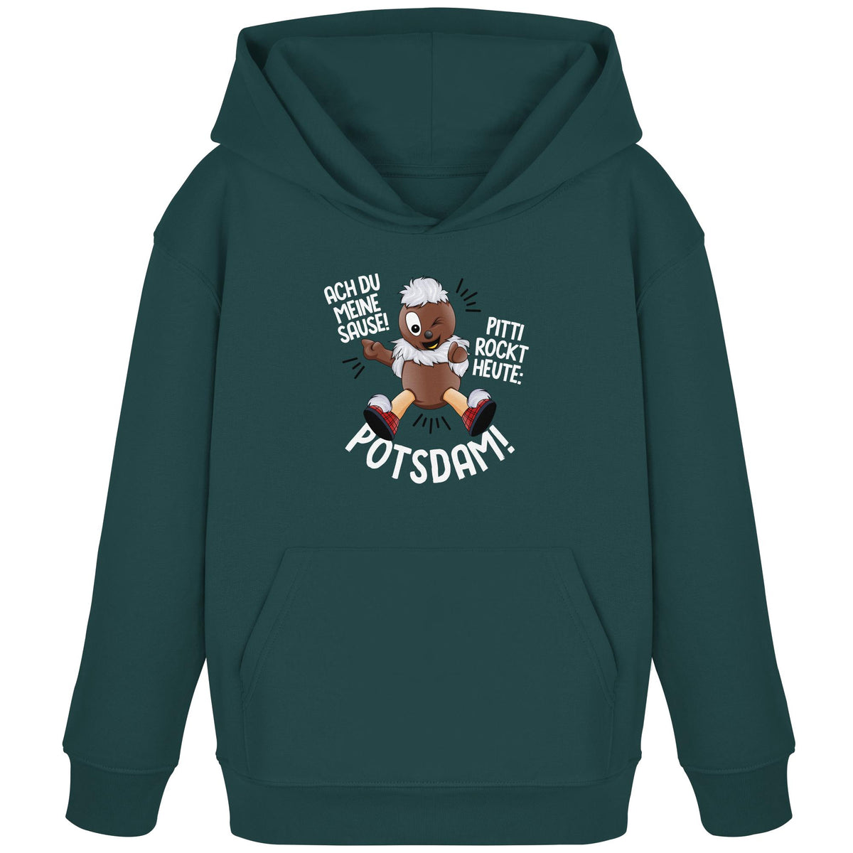 Pitti Stadt Nicki (Kinder Kapuze / Hoodie) • PITTI ROCKT HEUTE POTSDAM!