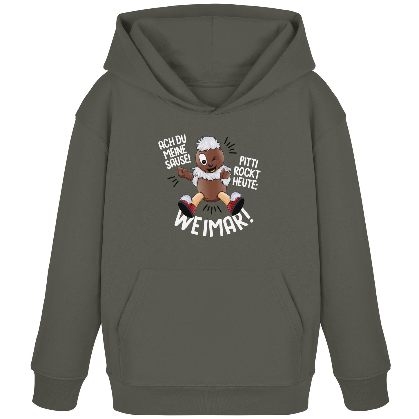 Pitti Stadt Nicki (Kinder Kapuze / Hoodie) • PITTI ROCKT HEUTE WEIMAR!