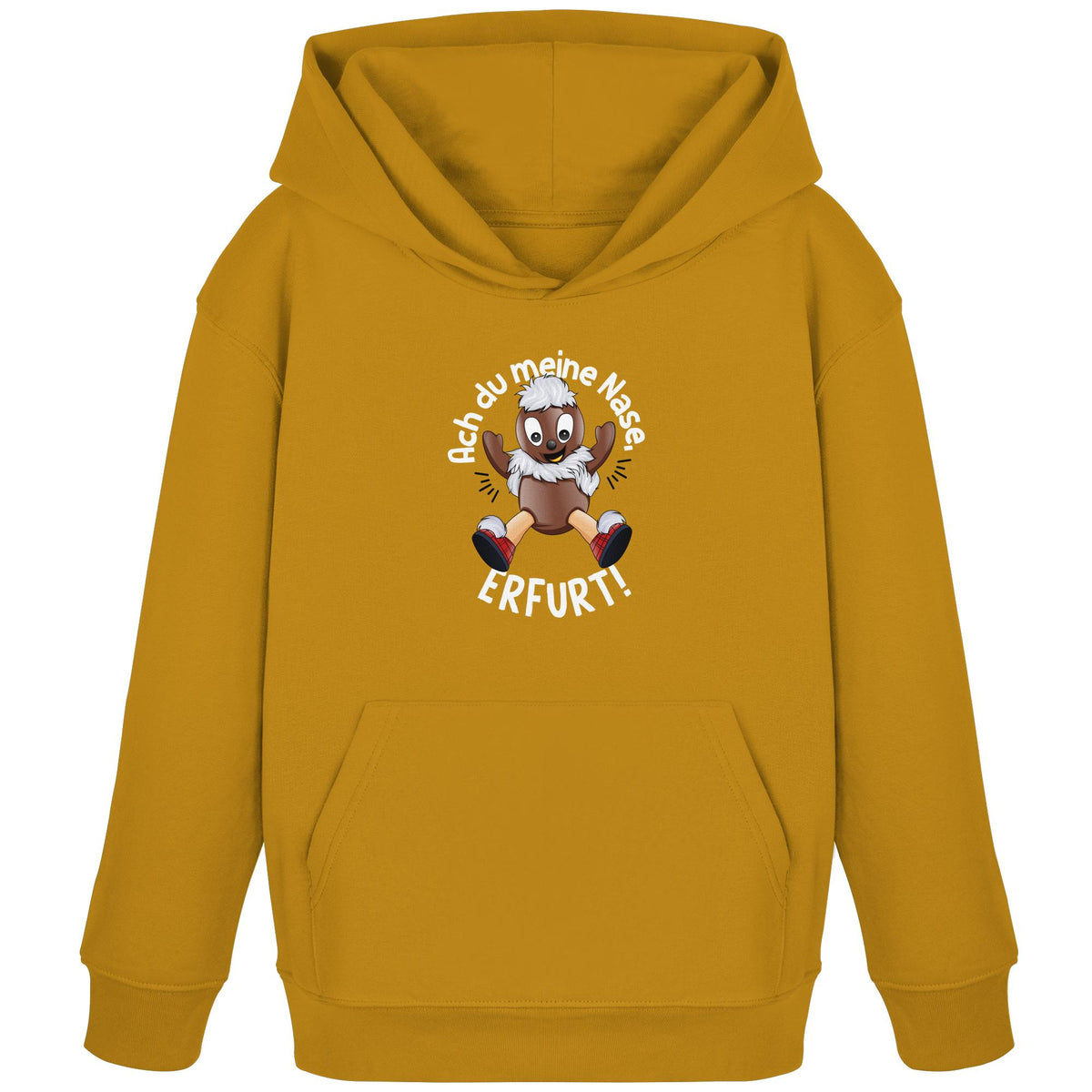 Pitti Stadt Nicki (Kinder Kapuze / Hoodie) • ACH DU MEINE NASE ERFURT!