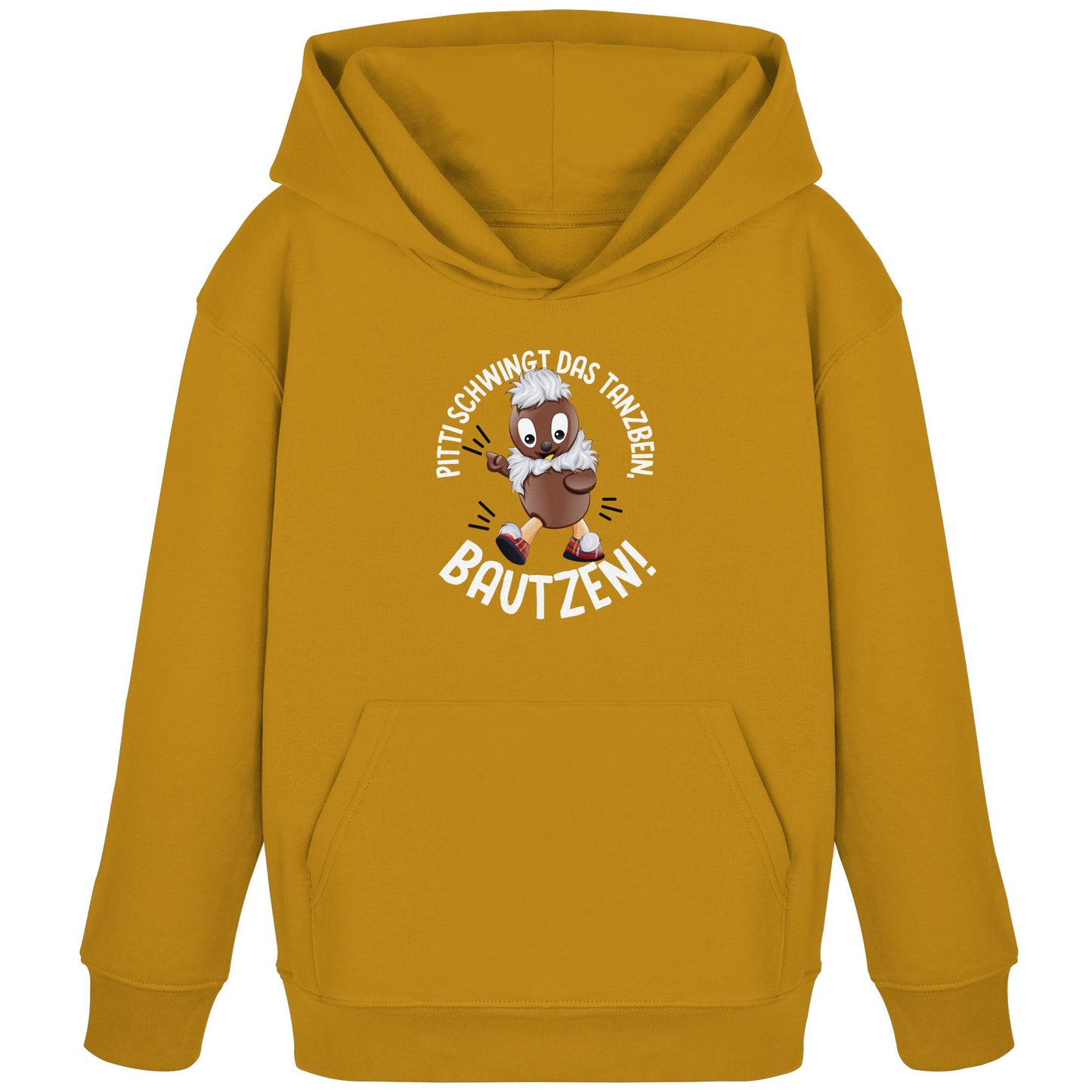 Pitti Stadt Nicki (Kinder Kapuze / Hoodie) • PITTI SCHWINGT DAS TANZBEIN, BAUTZEN!