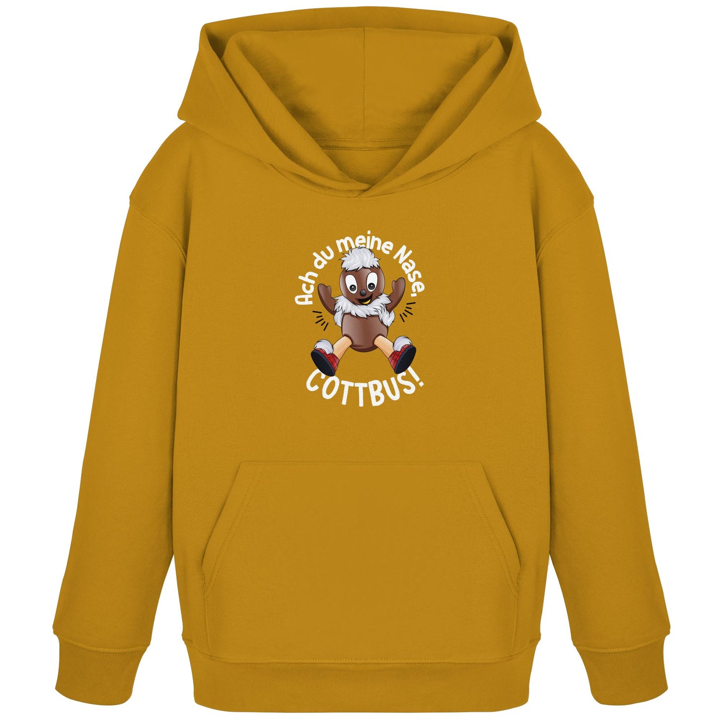 Pitti Stadt Nicki (Kinder Kapuze / Hoodie) • ACH DU MEINE NASE COTTBUS!