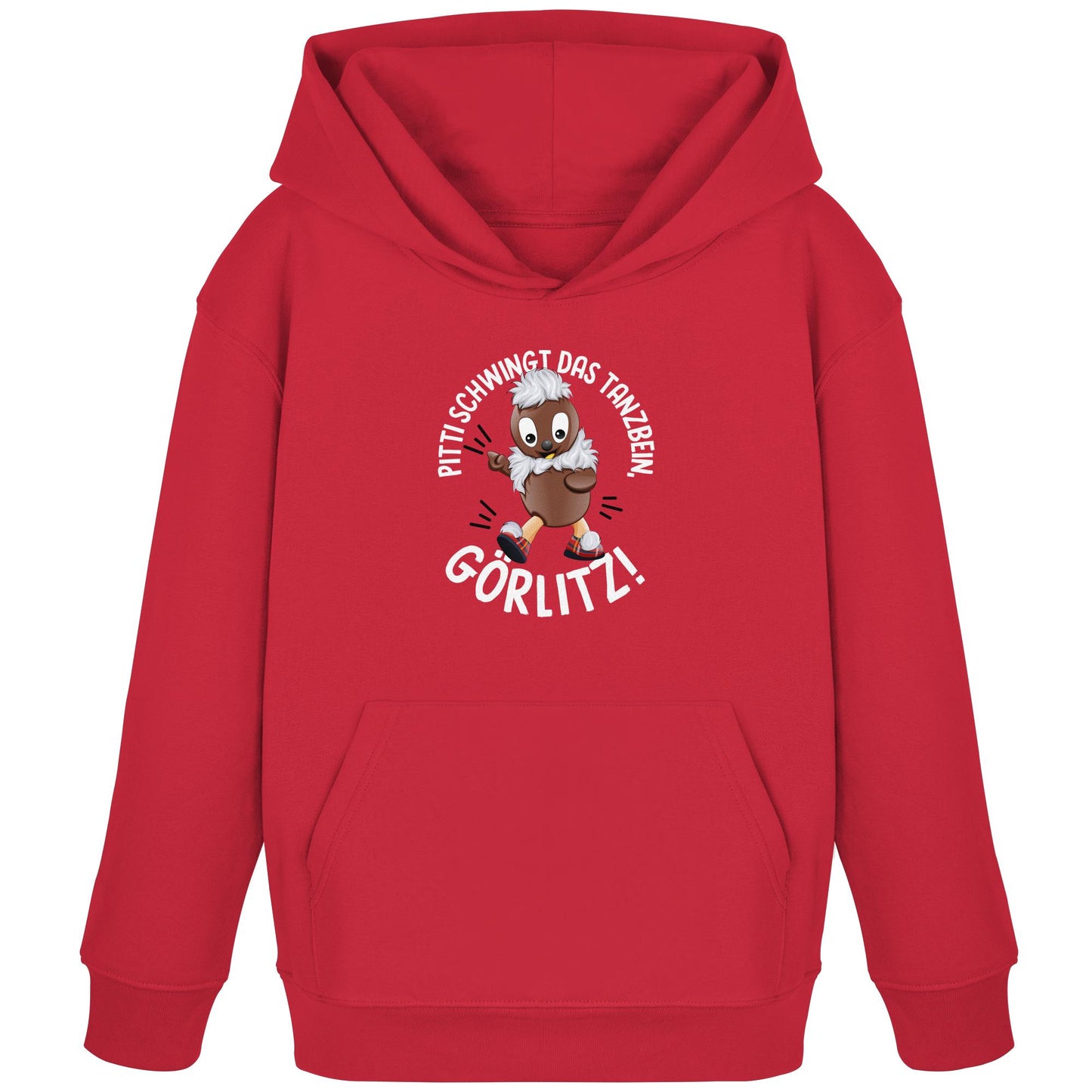 Pitti Stadt Nicki (Kinder Kapuze / Hoodie) • PITTI SCHWINGT DAS TANZBEIN, GÖRLITZ!
