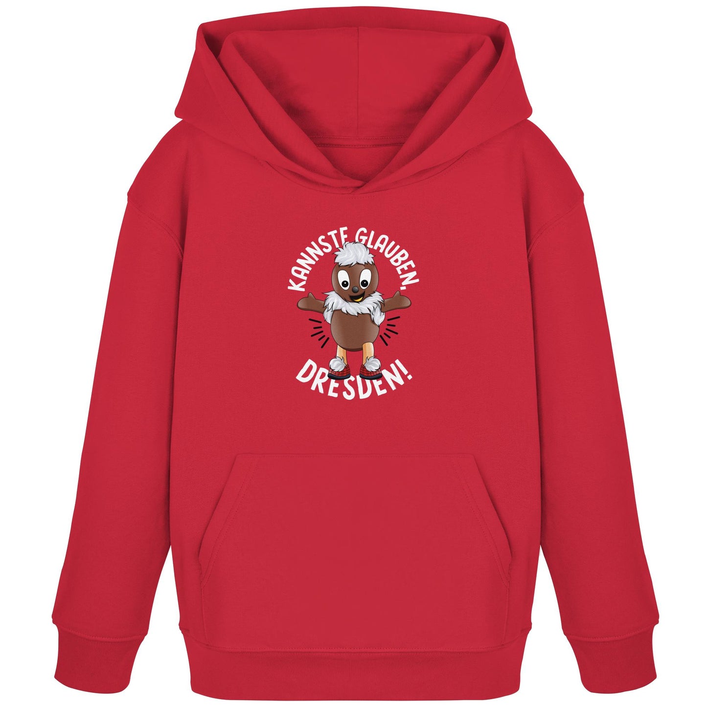 Pitti Stadt Nicki (Kinder Kapuze / Hoodie) • KANNSTE GLAUBEN, DRESDEN!