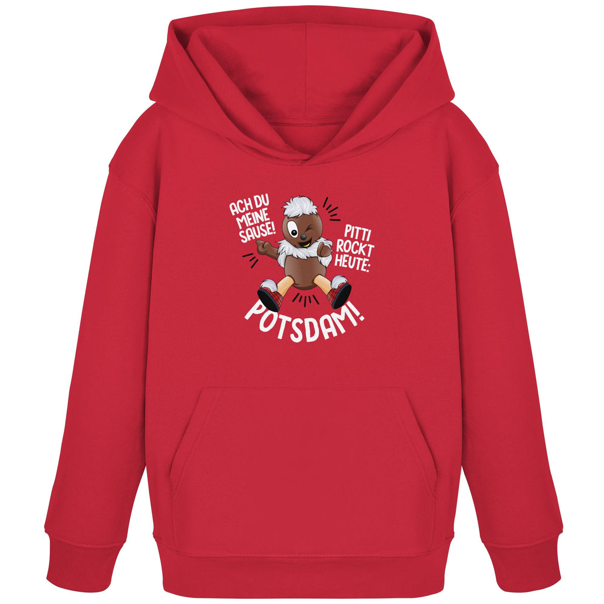 Pitti Stadt Nicki (Kinder Kapuze / Hoodie) • PITTI ROCKT HEUTE POTSDAM!