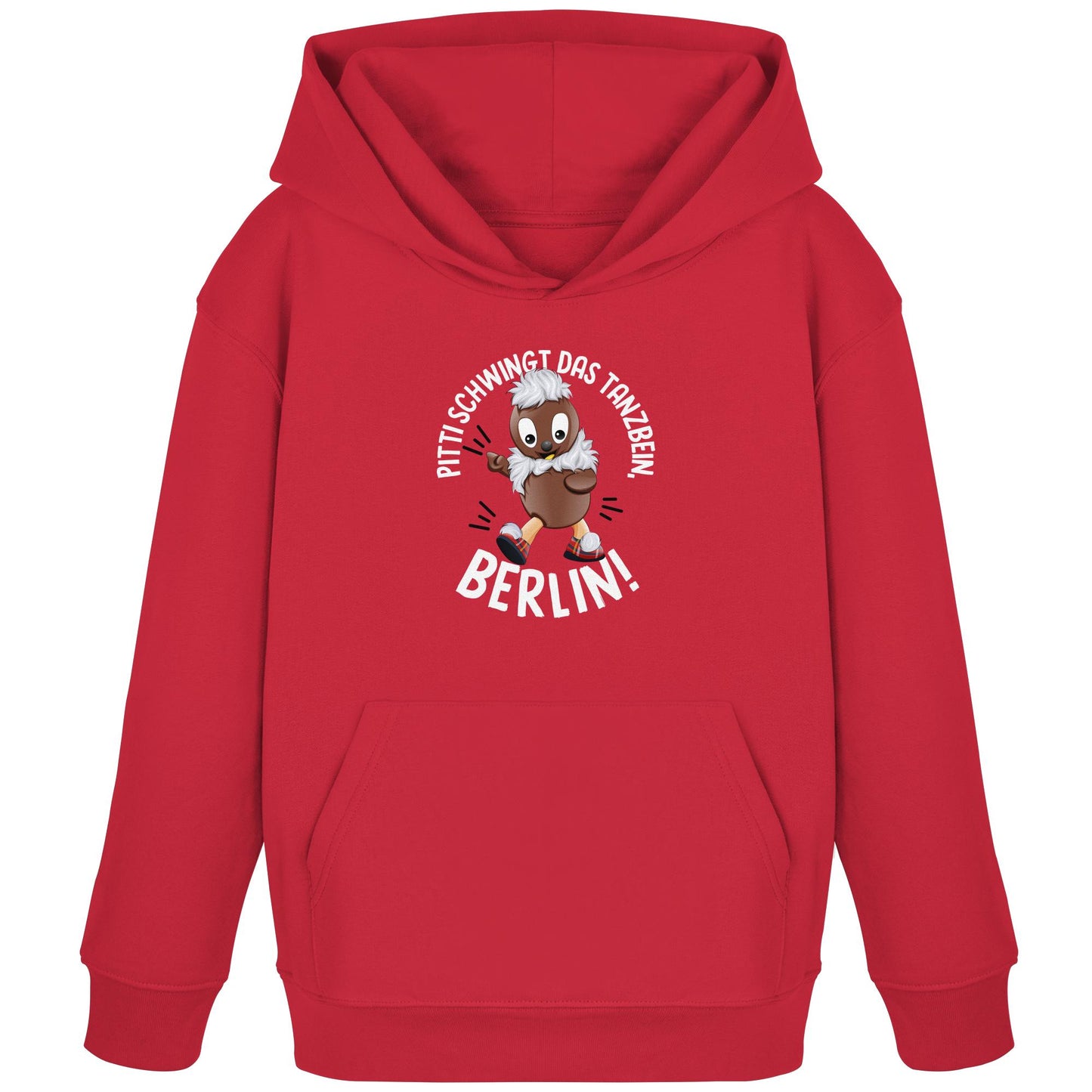 Pitti Stadt Nicki (Kinder Kapuze / Hoodie) • PITTI SCHWINGT DAS TANZBEIN, BERLIN!