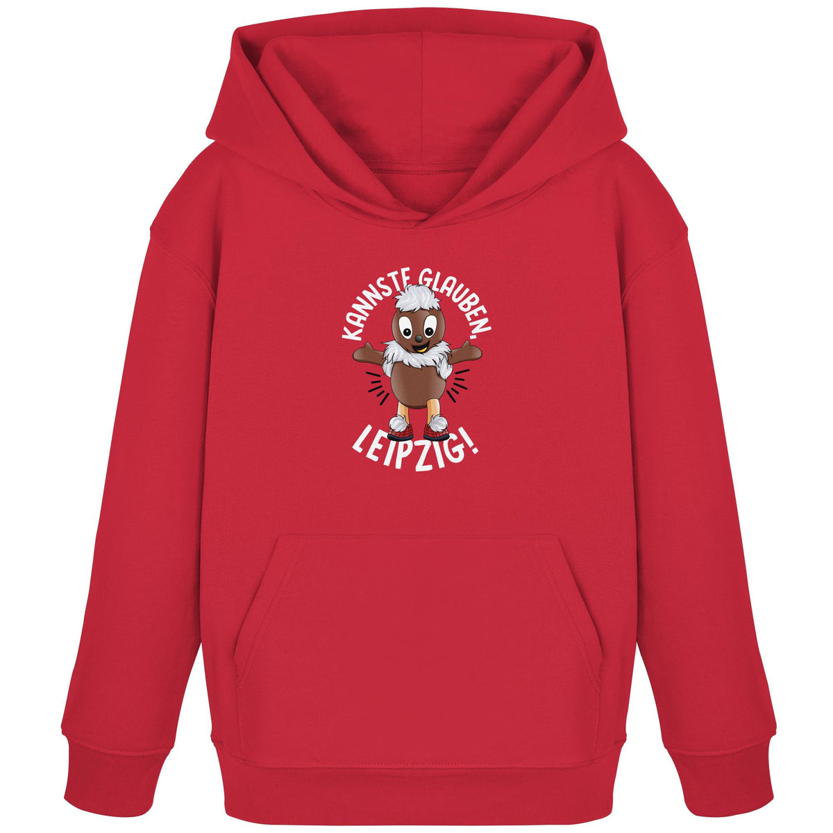 Pitti Stadt Nicki (Kinder Kapuze / Hoodie) • KANNSTE GLAUBEN, LEIPZIG!