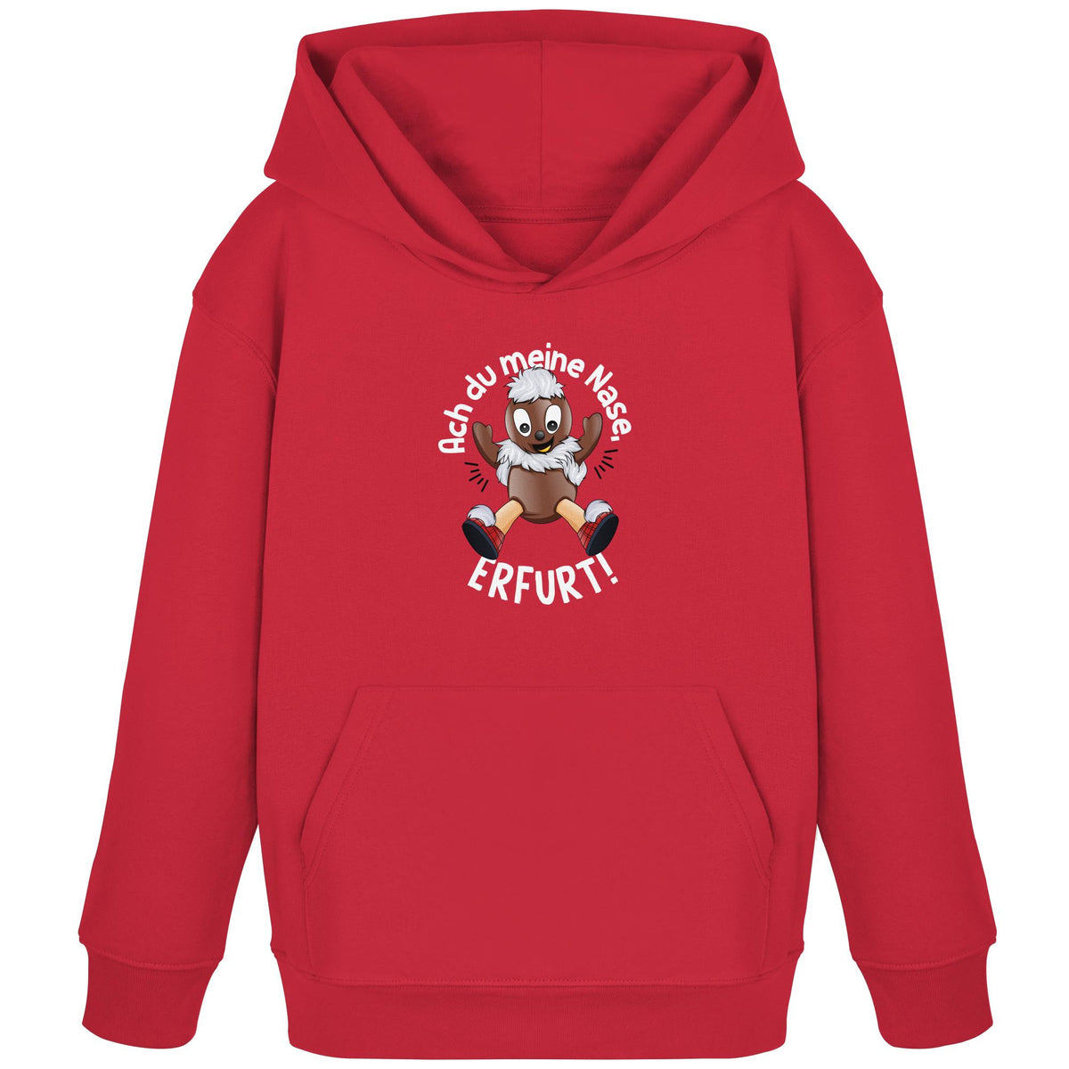Pitti Stadt Nicki (Kinder Kapuze / Hoodie) • ACH DU MEINE NASE ERFURT!