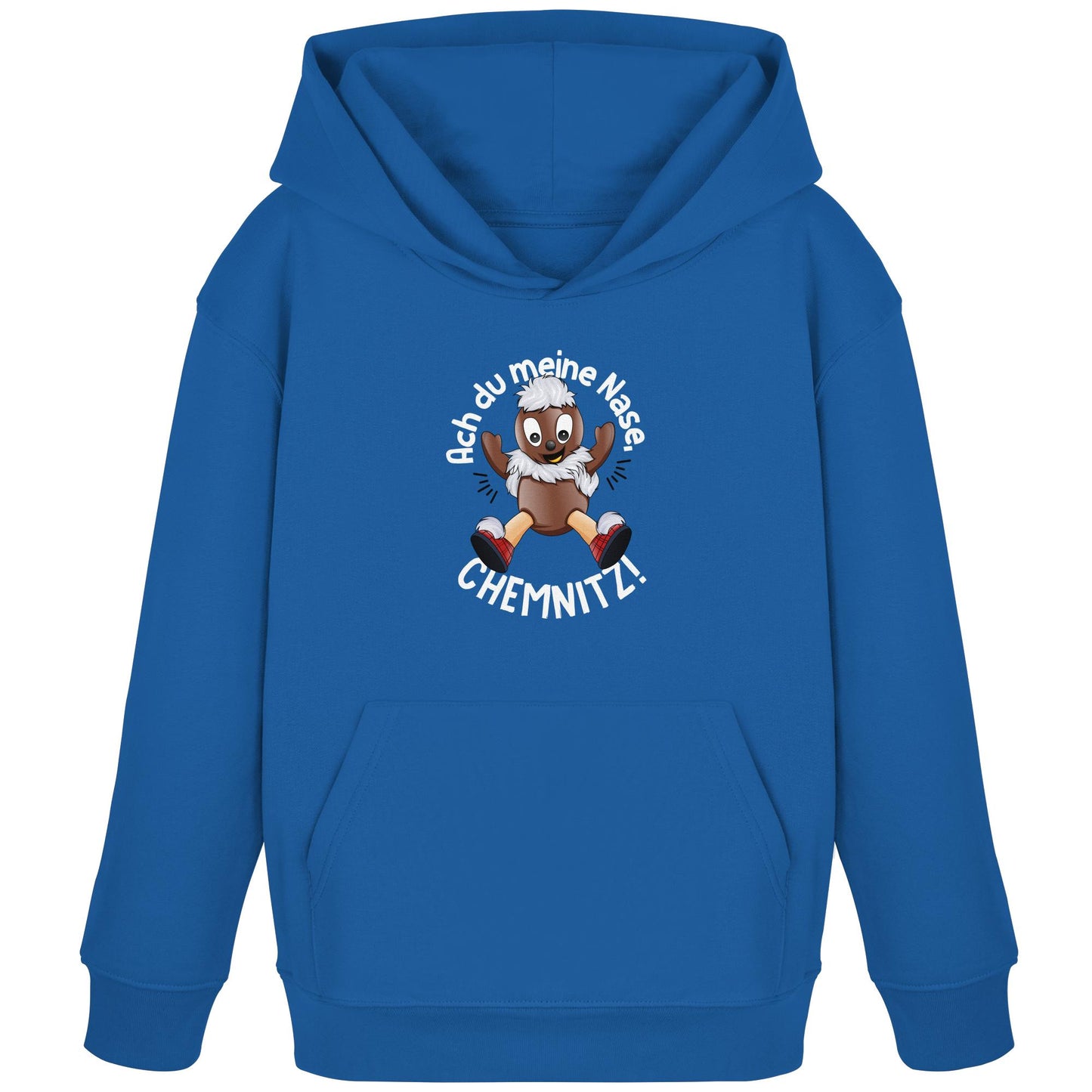 Pitti Stadt Nicki (Kinder Kapuze / Hoodie) • ACH DU MEINE NASE CHEMNITZ!