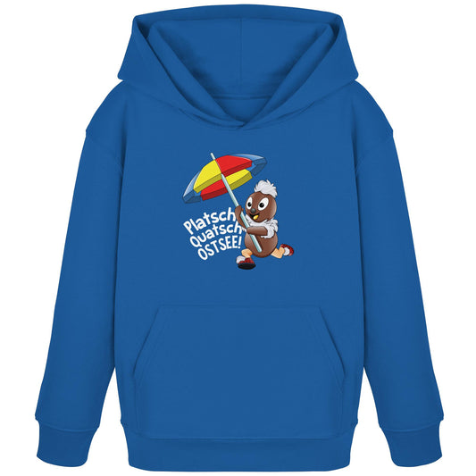 Pitti Stadt Nicki (Kinder Kapuze / Hoodie) • PLATSCH QUATSCH OSTSEE!