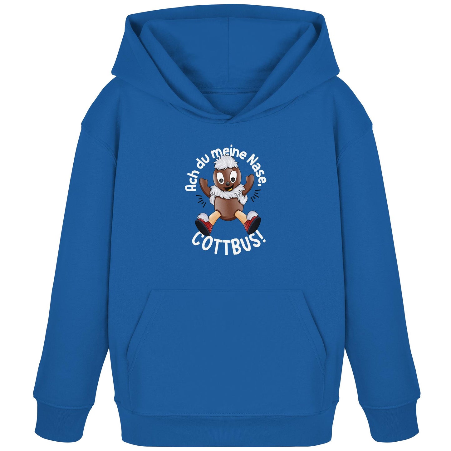 Pitti Stadt Nicki (Kinder Kapuze / Hoodie) • ACH DU MEINE NASE COTTBUS!
