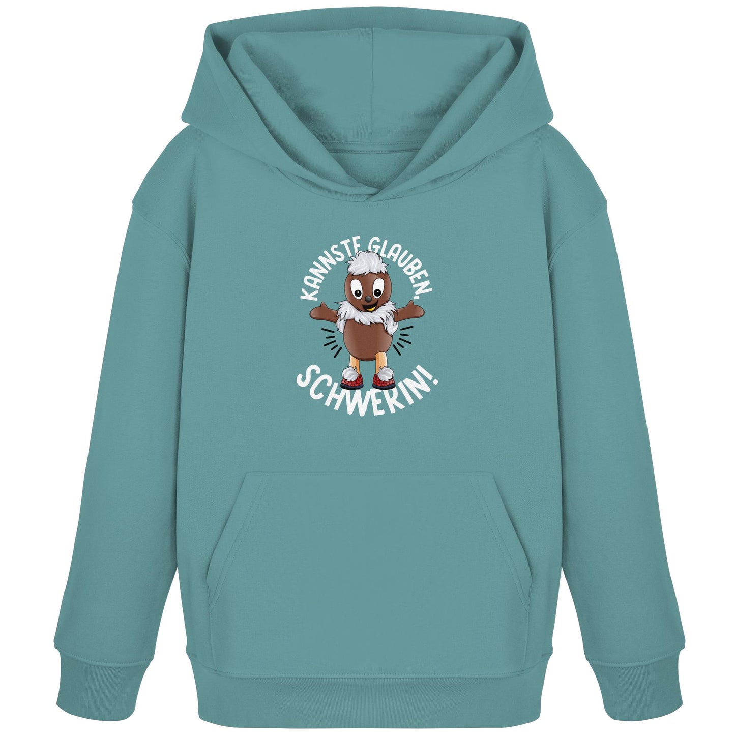 Pitti Stadt Nicki (Kinder Kapuze / Hoodie) • KANNSTE GLAUBEN, SCHWERIN!