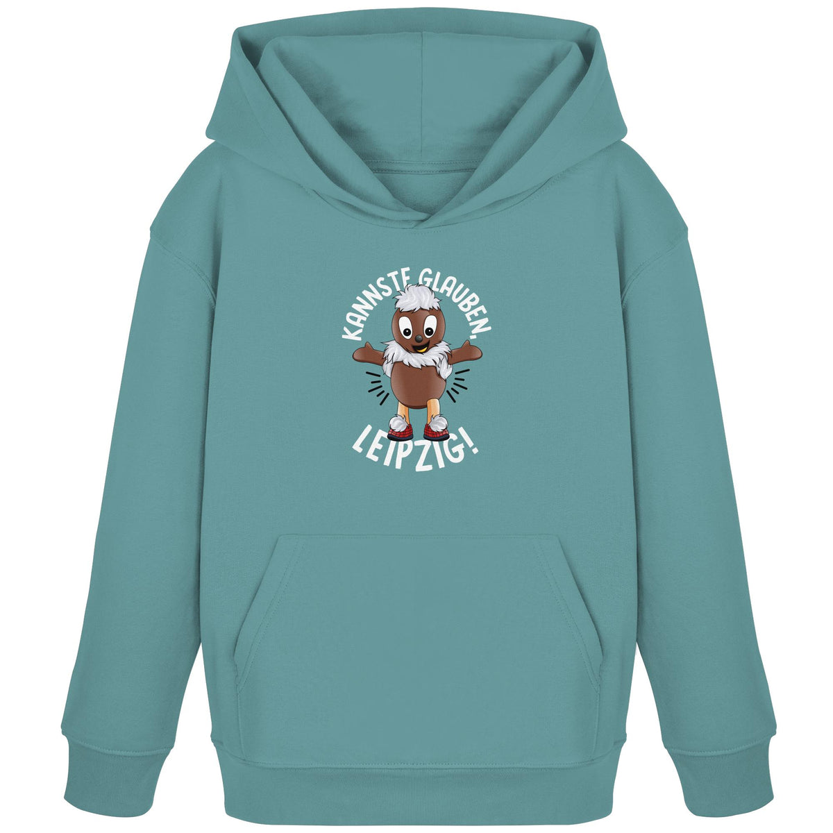 Pitti Stadt Nicki (Kinder Kapuze / Hoodie) • KANNSTE GLAUBEN, LEIPZIG!