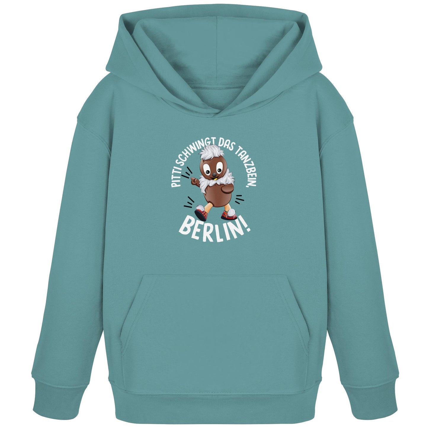 Pitti Stadt Nicki (Kinder Kapuze / Hoodie) • PITTI SCHWINGT DAS TANZBEIN, BERLIN!